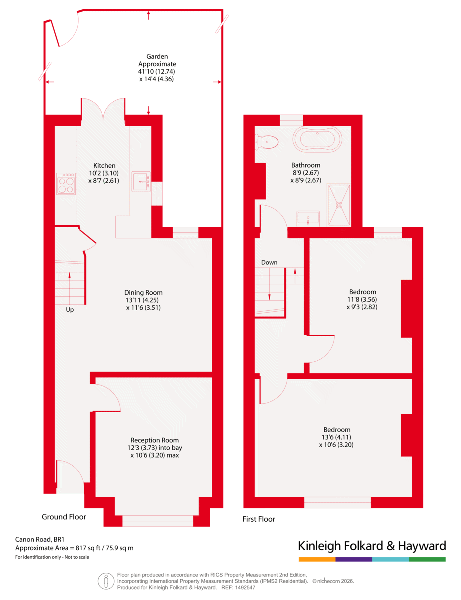 33, Canon Road, Bromley floorplan