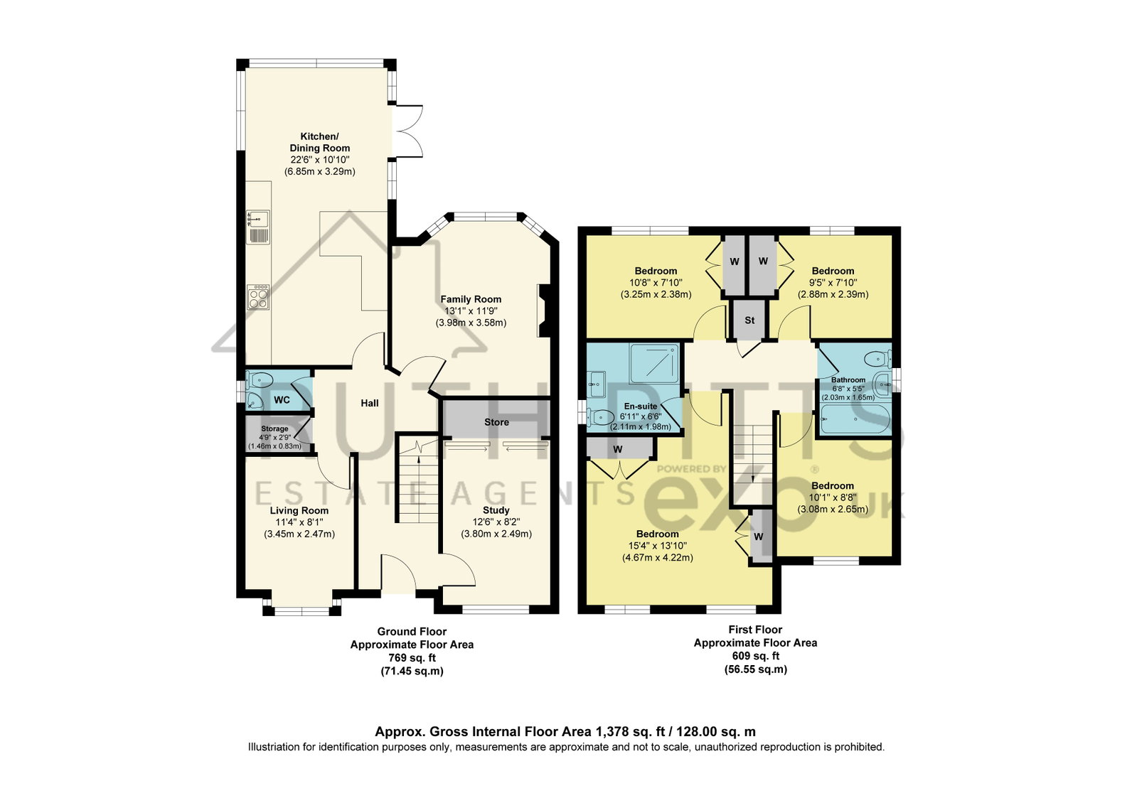 4, Stretton Close, Pontefract floorplan