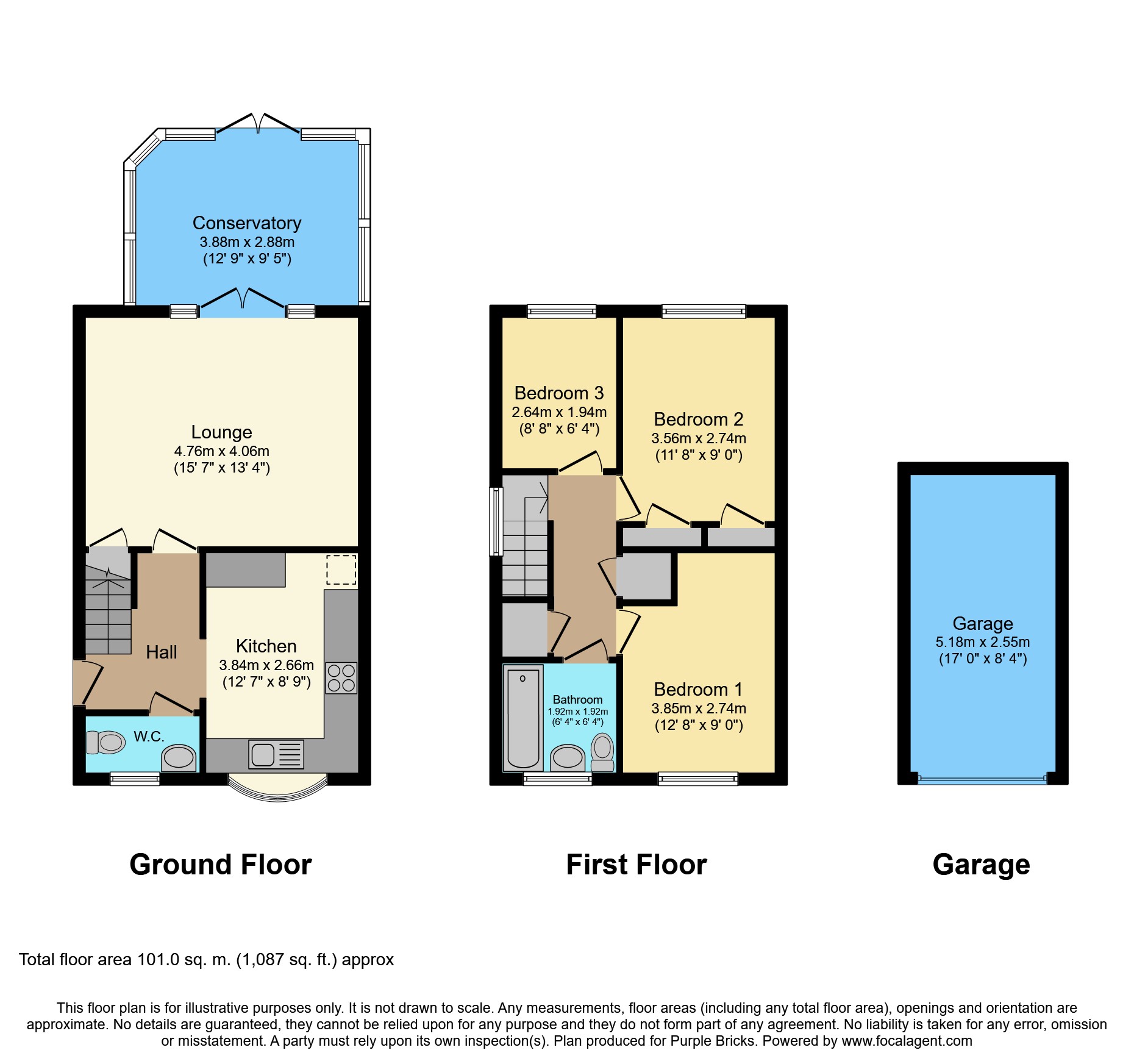 3 Bedrooms Semi-detached house for sale in Warbleton Road, Basingstoke RG24