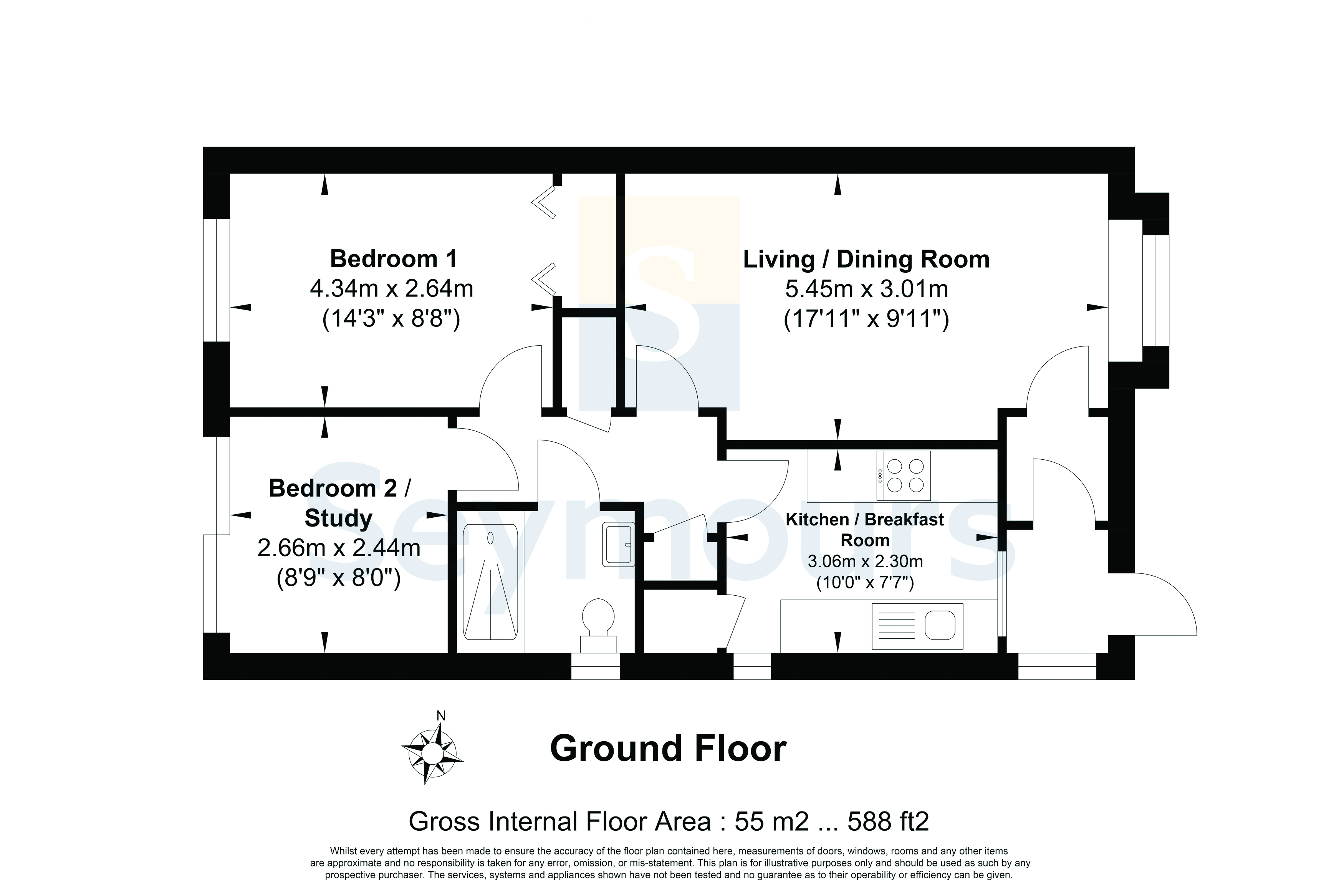 30, Bainton Mead, Surrey floorplan