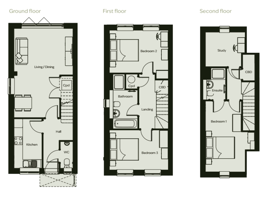 8 Alderwood, St Annes Road, St Albans floorplan