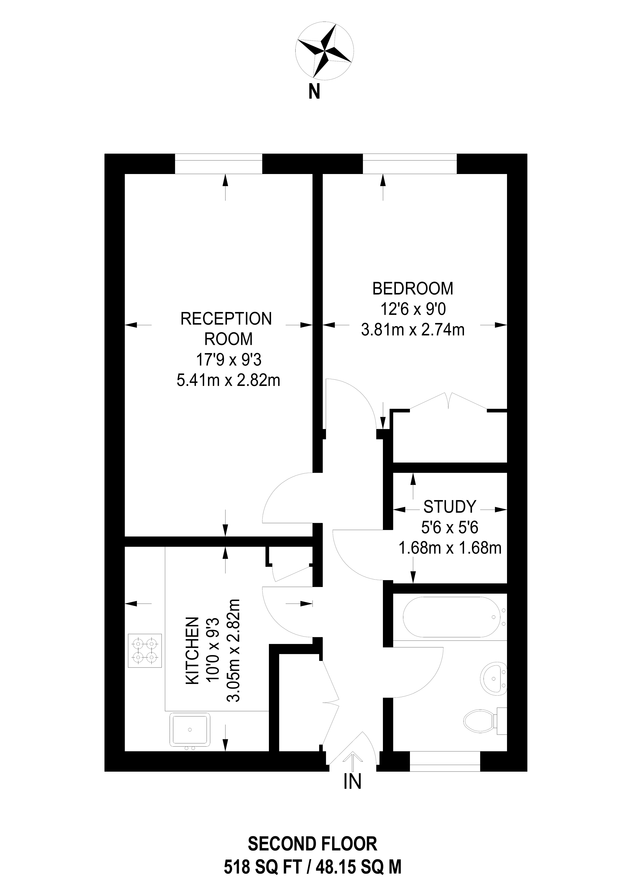 1 Bedrooms Flat for sale in Bishops Bridge Road, Bayswater W2