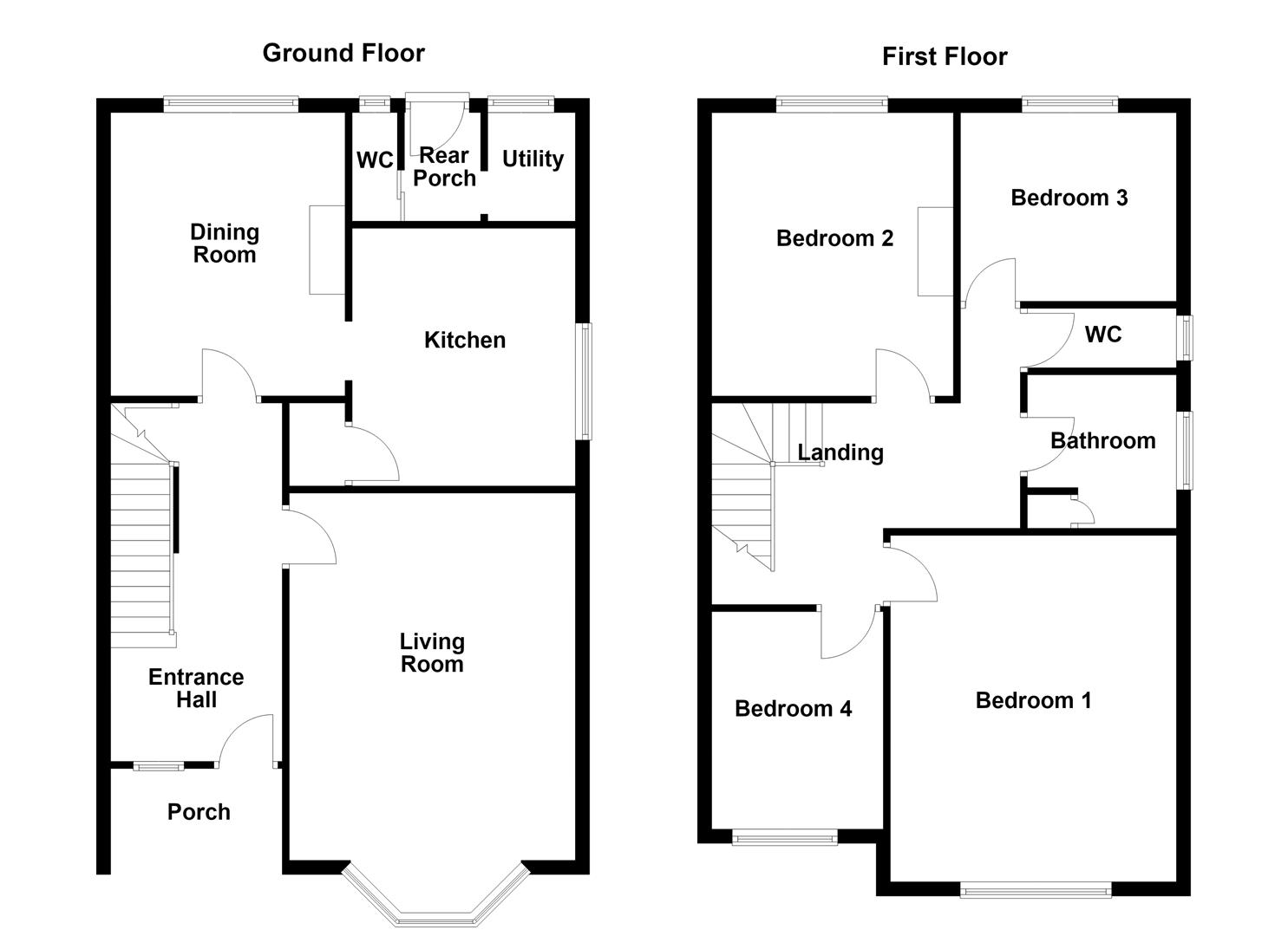 15, Carr Lane, Wakefield floorplan