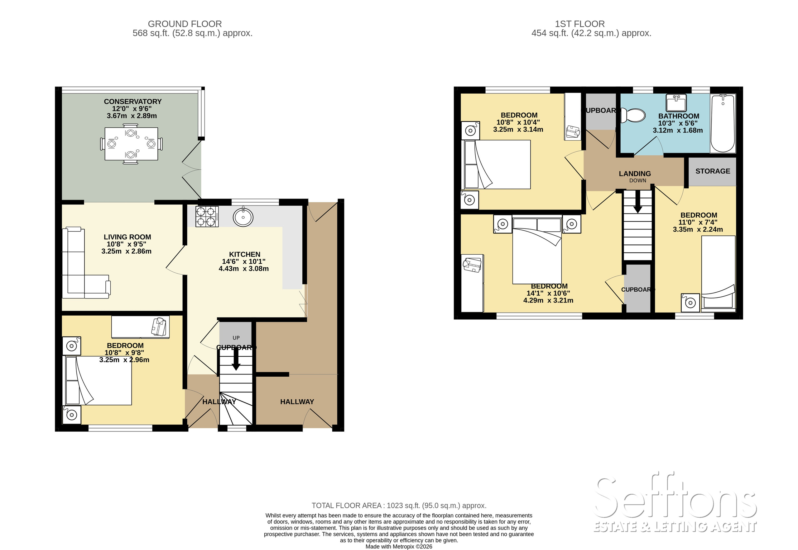 3 Barclay Road, Norwich floorplan