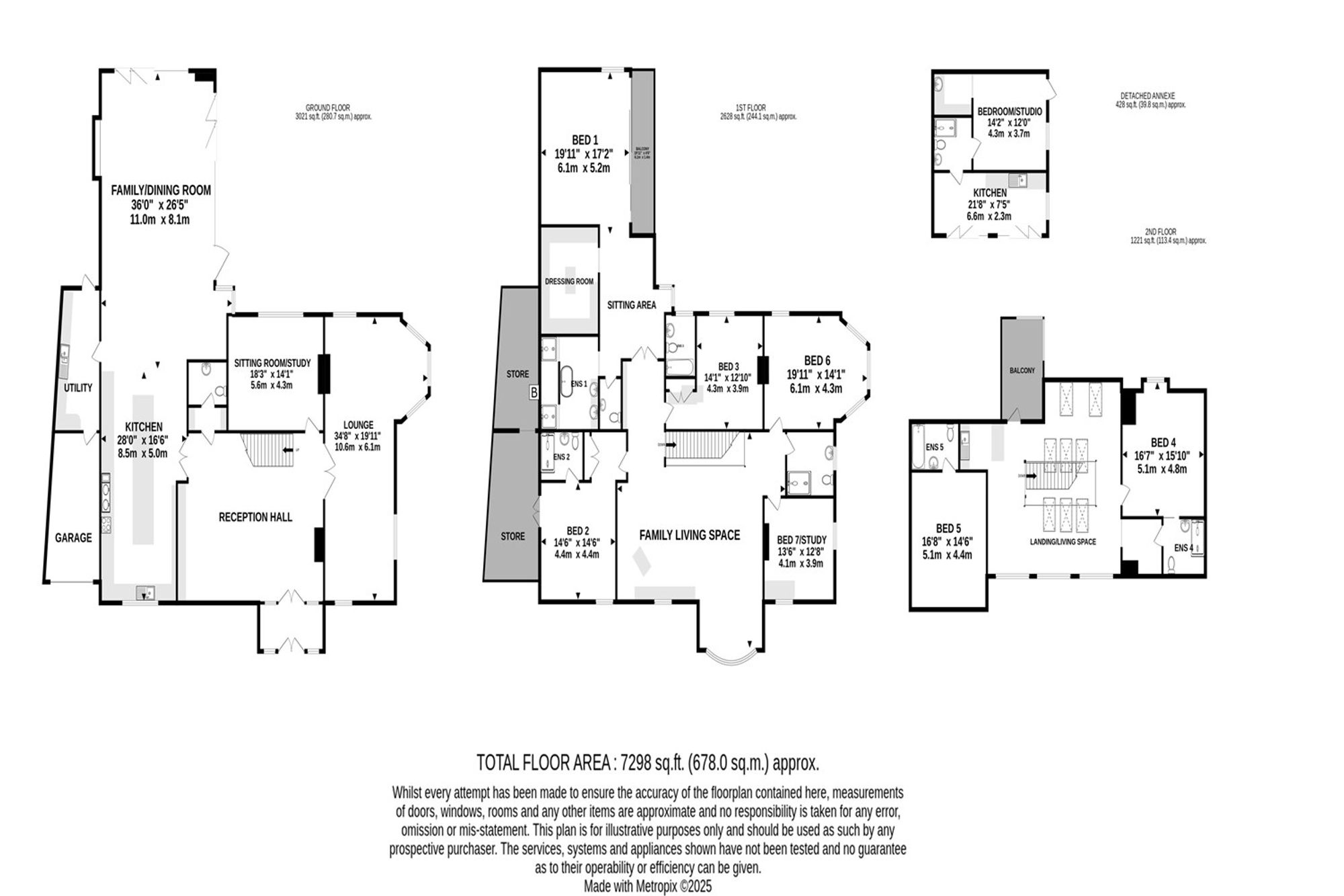 Bollindale South Road, Altrincham floorplan