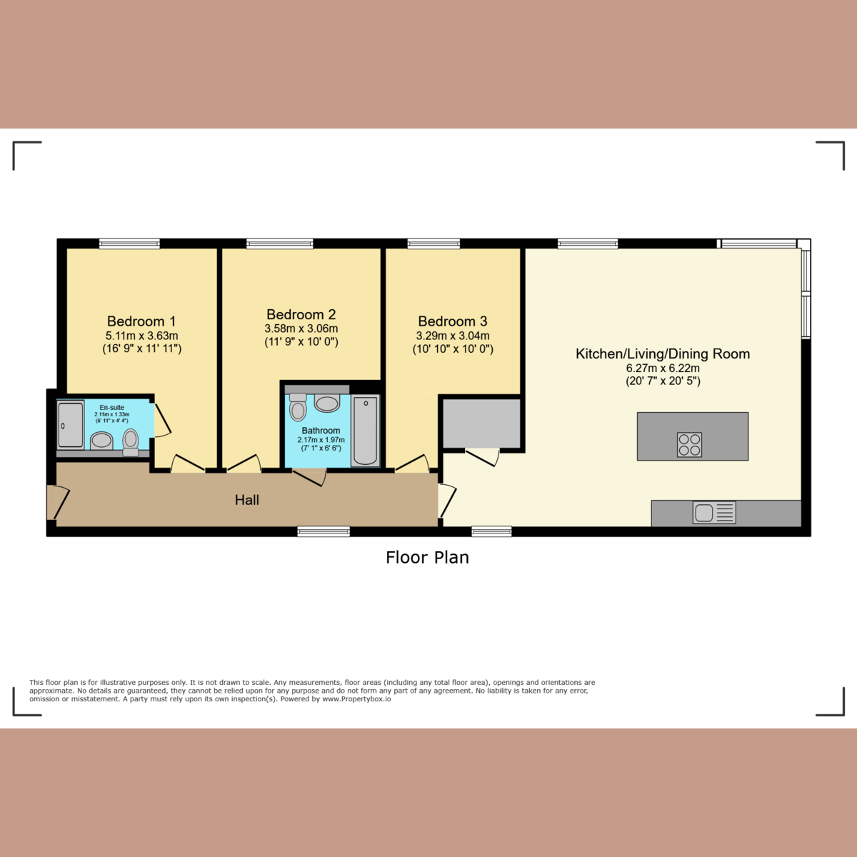 Flat Flat 14, 636, Southchurch Road, Southend-on-Sea floorplan