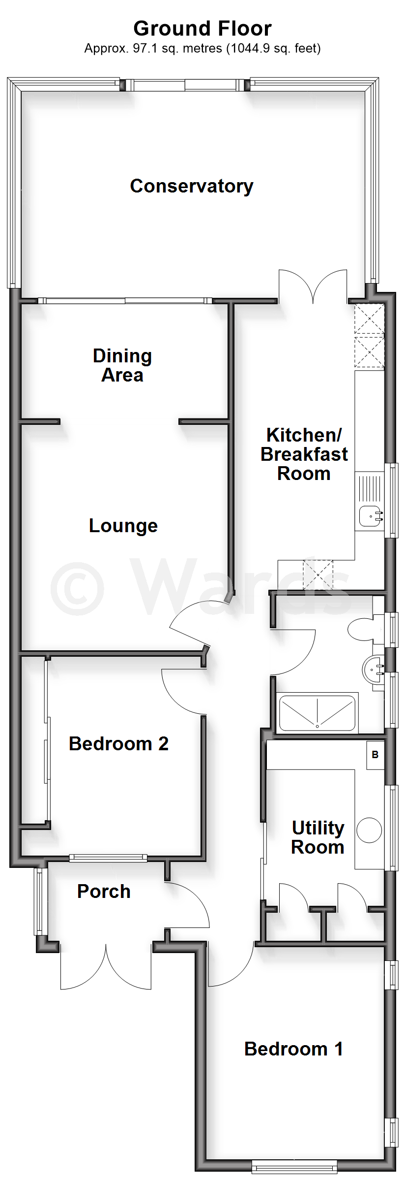 129, Fairview Avenue, Gillingham floorplan
