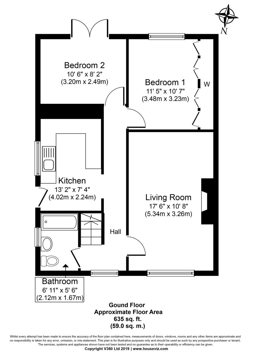 2 Bedrooms Bungalow to rent in Cedar Crescent, Selby YO8