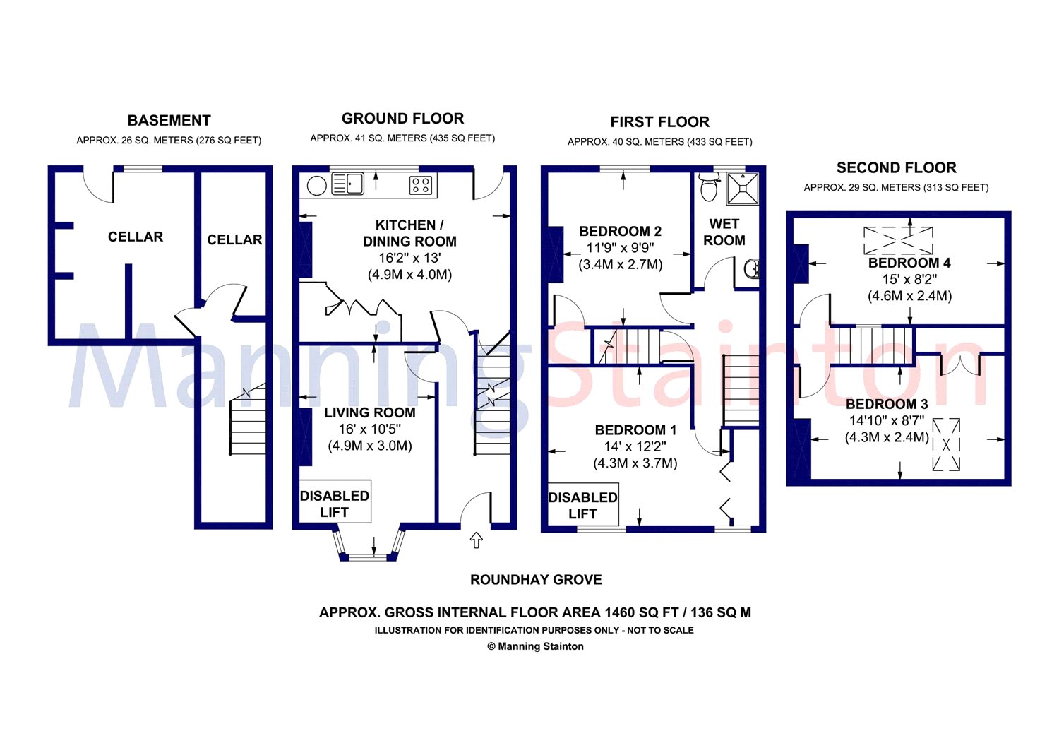 4 Bedrooms Terraced house for sale in Roundhay Grove, Chapel Allerton, Leeds LS8