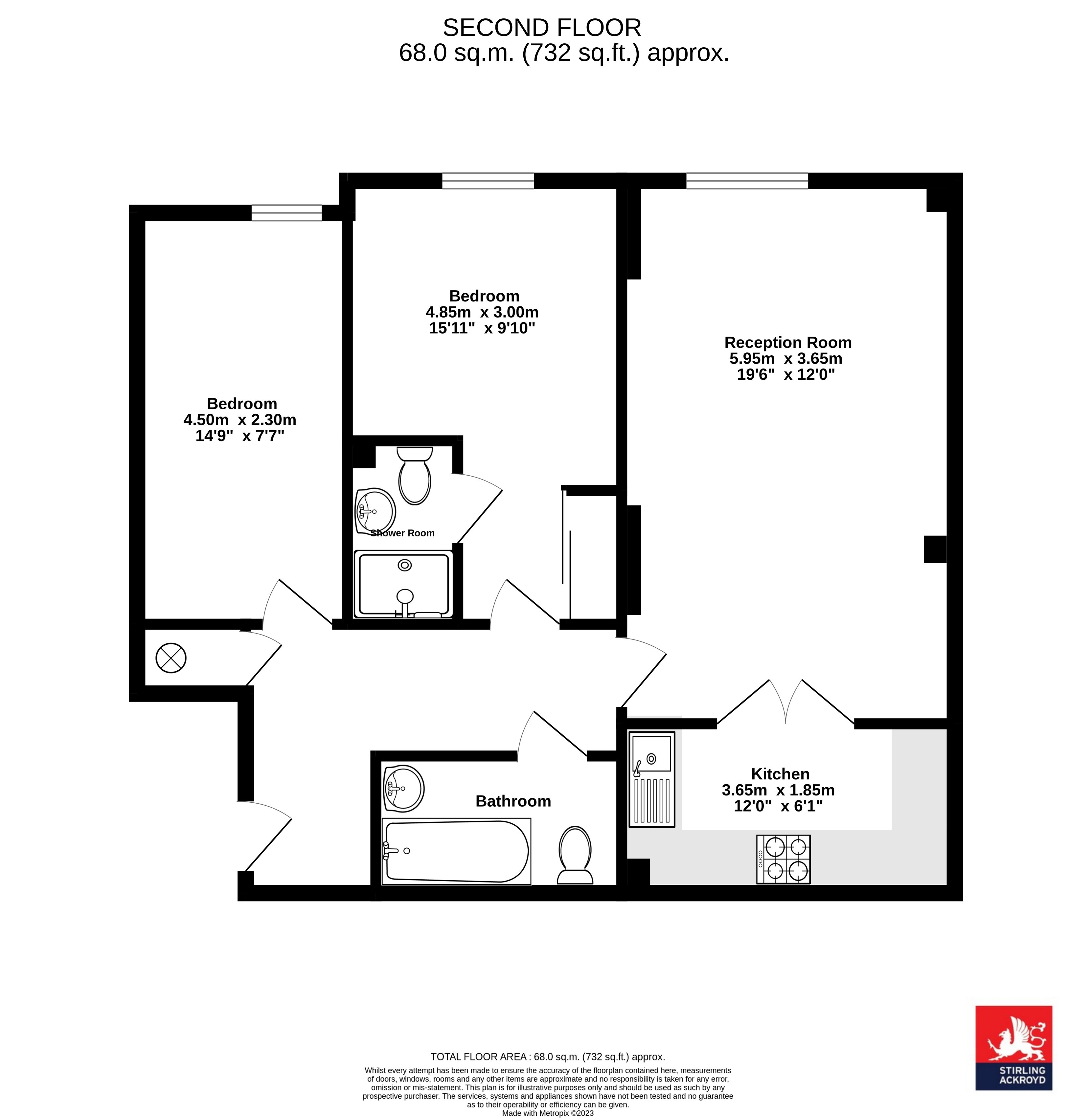 St. Wharf, London SW8, 2 bedroom flat for sale 64944658
