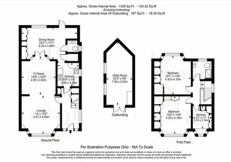 52, Shelley Crescent floorplan