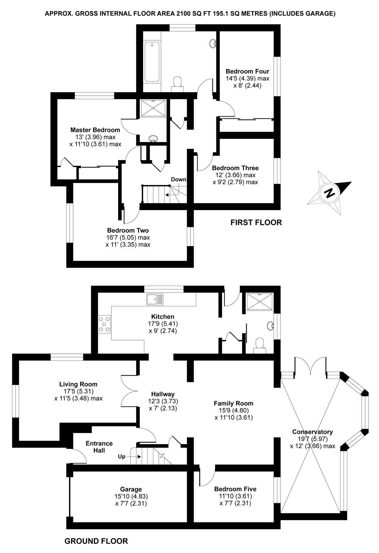 5 Bedrooms Semi-detached house for sale in Caves Farm Close, Sandhurst, Berkshire GU47