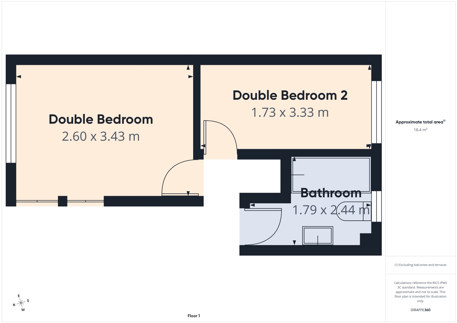 24, Osborne Way, Rossendale floorplan