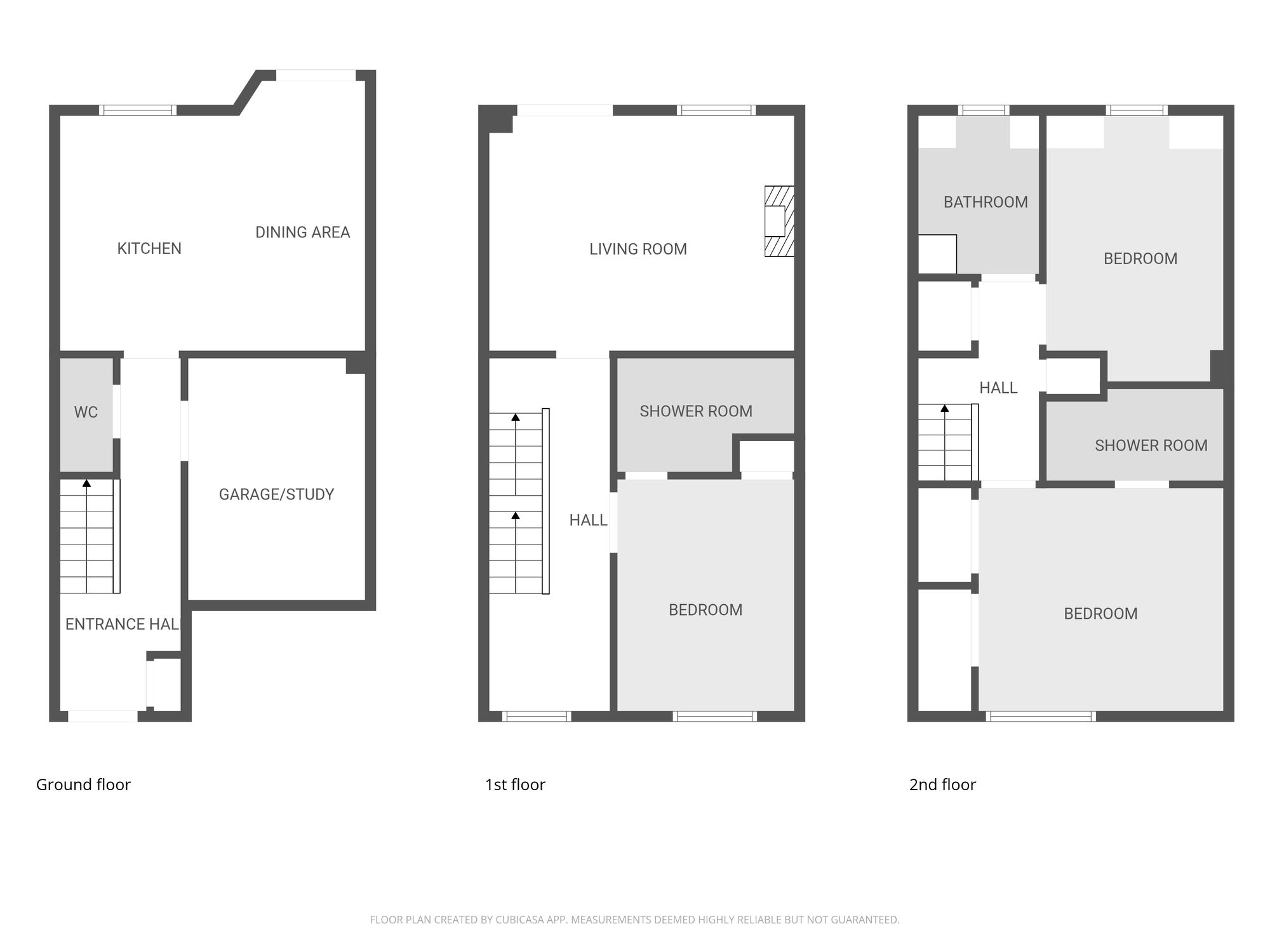 76 South Knighton Road, Leicester floorplan