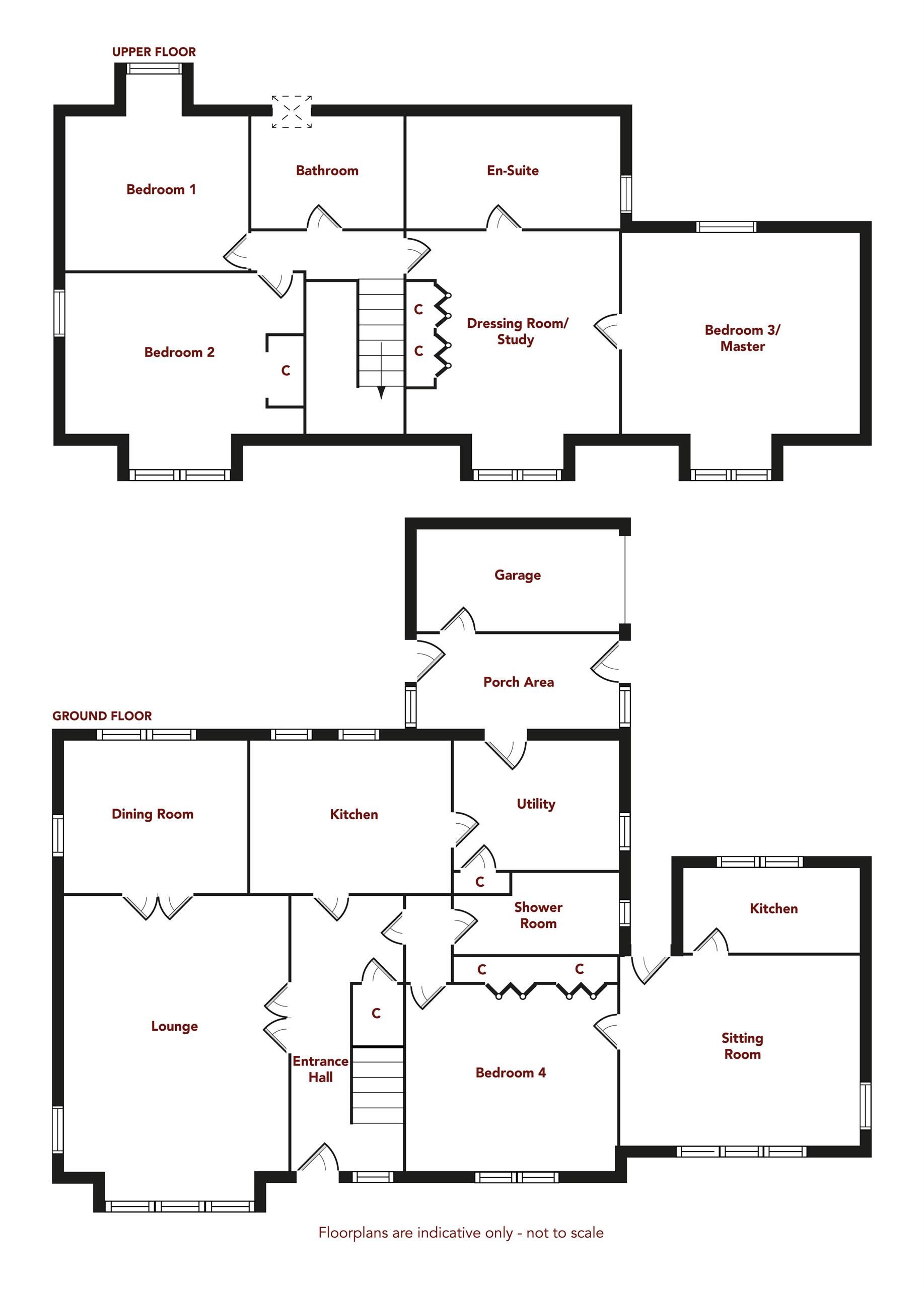 3, Hazel Gardens, Dunoon floorplan