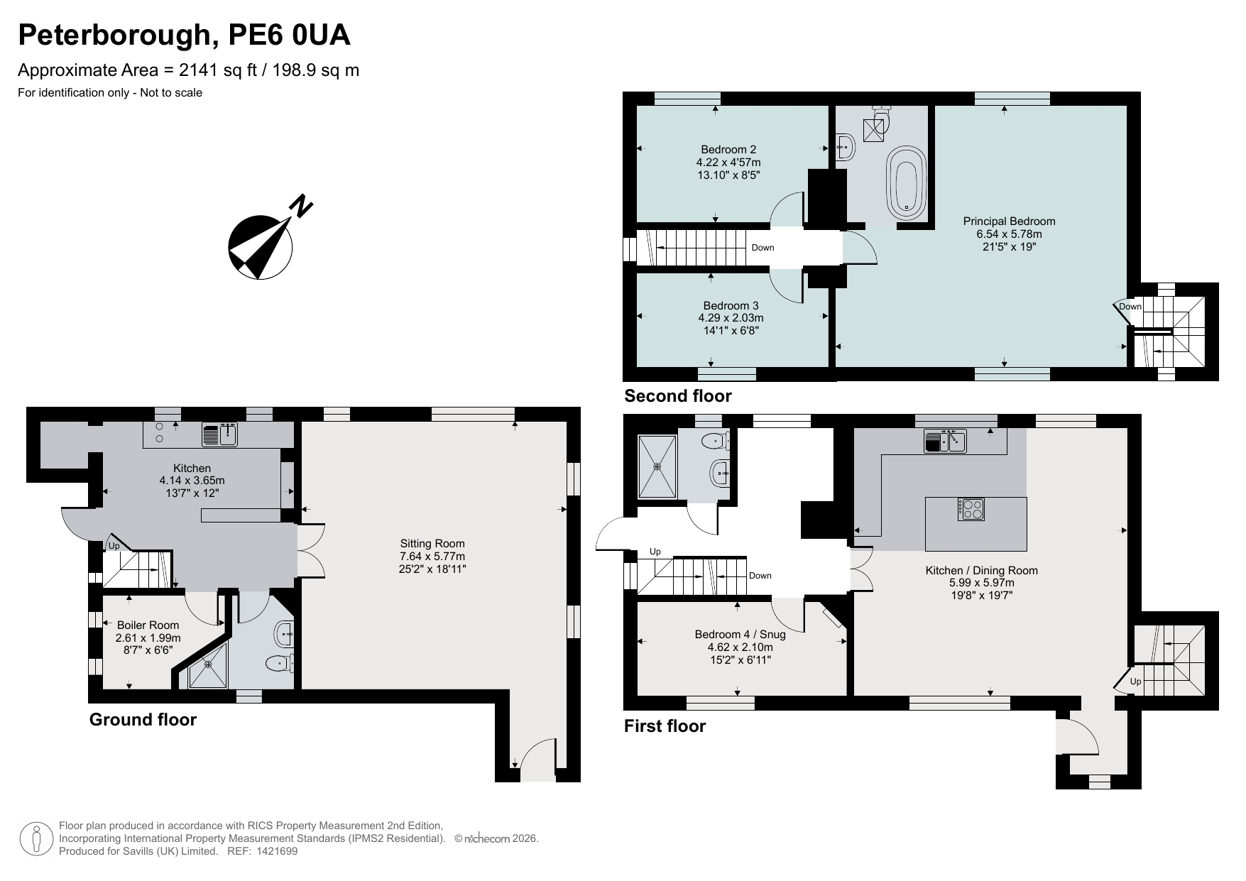 2, Crown Close, Peterborough floorplan