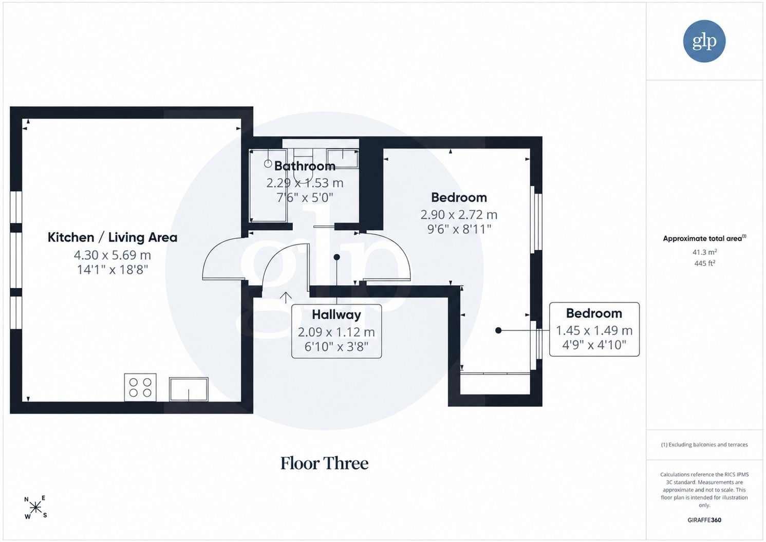 Apartment 3, 14 King Street, Greater London floorplan
