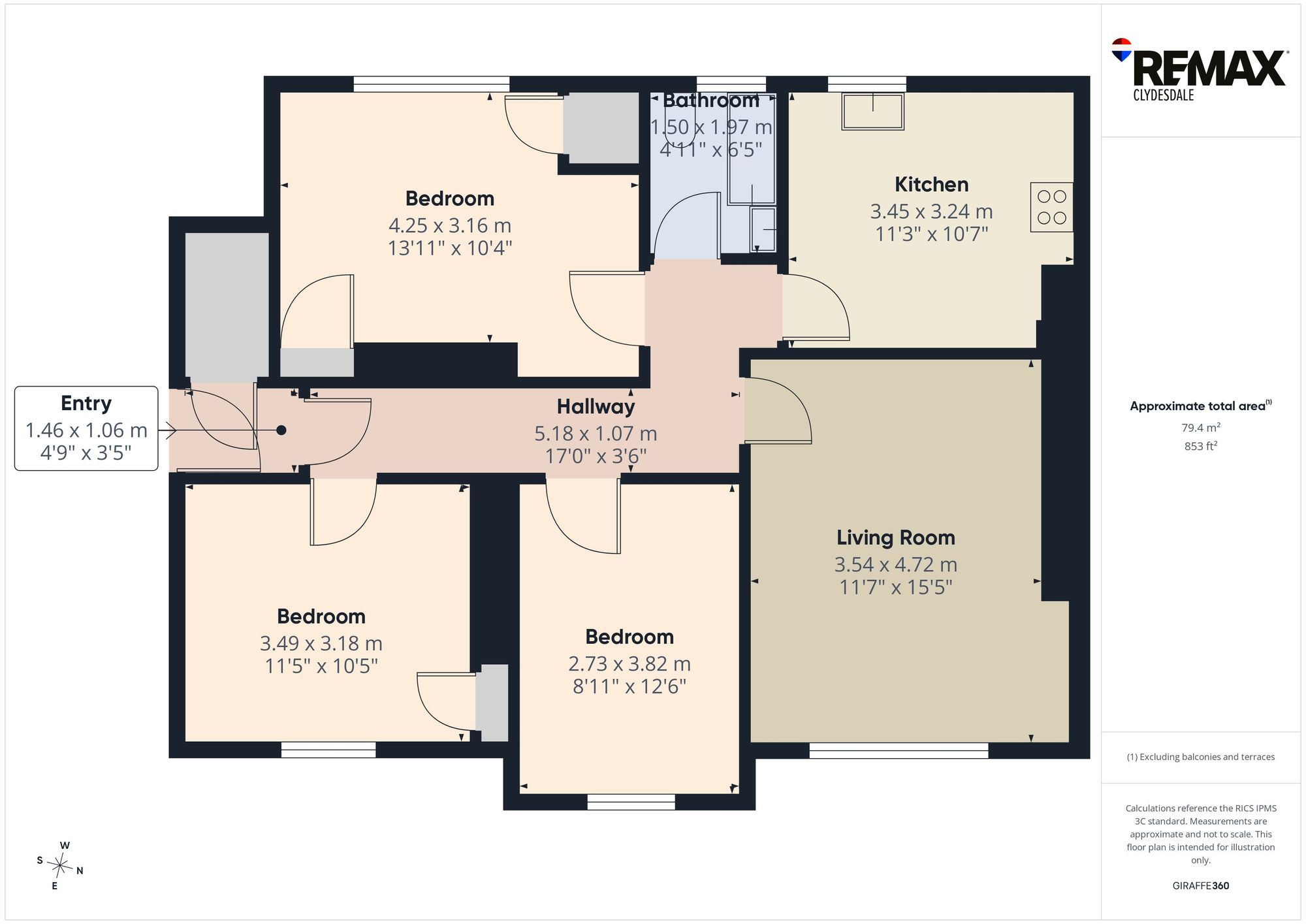 5 Hillview Crescent, Lanark floorplan