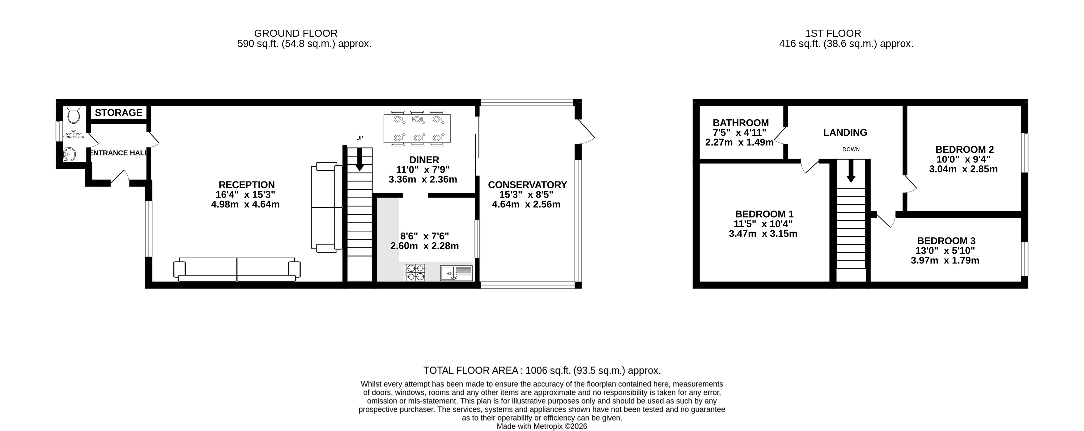 Lantern Close, Wembley floorplan