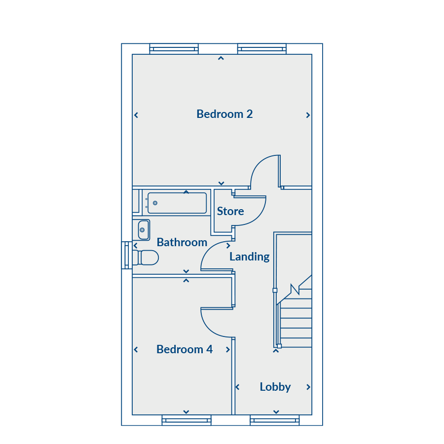 Plot 112, Herald Road, Edenthorpe, Doncaster floorplan