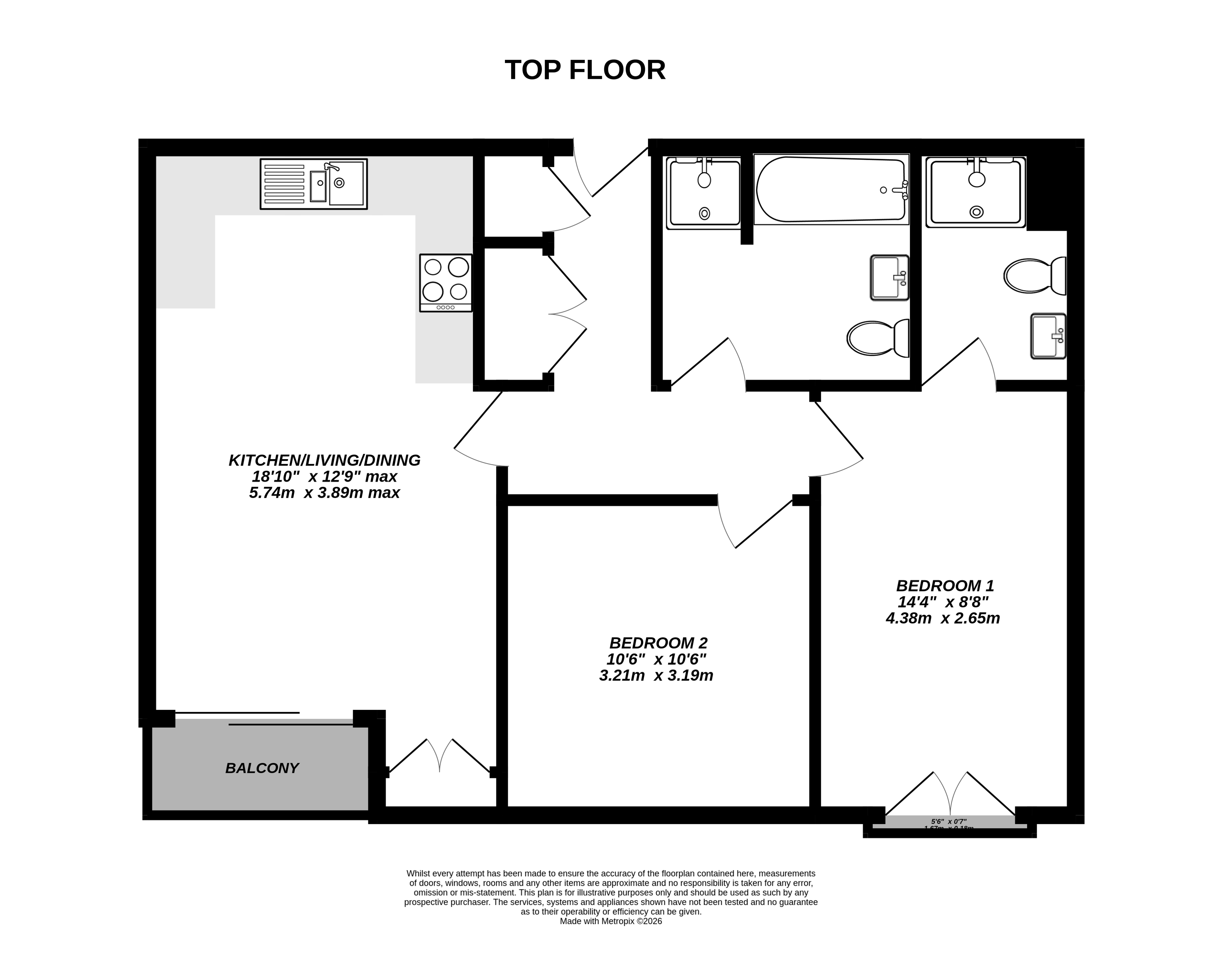 22, Falcon Way, Berkshire floorplan