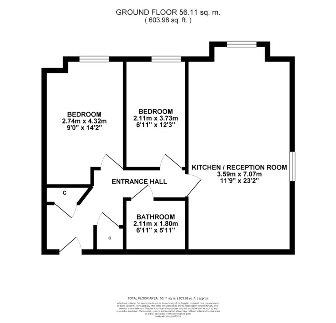 12, Rushbury Court, Liverpool floorplan