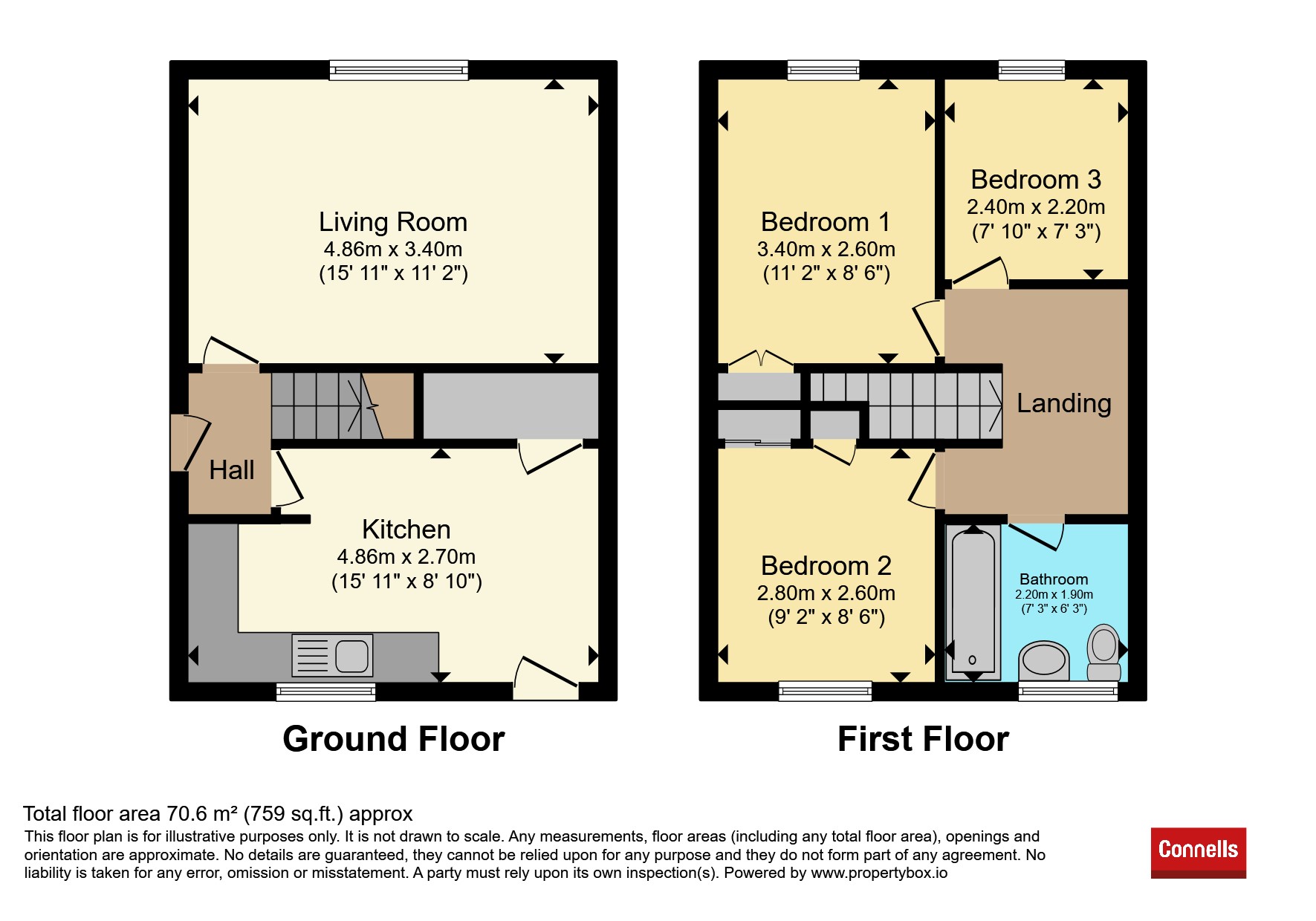 23, Columbian Drive, Cannock floorplan