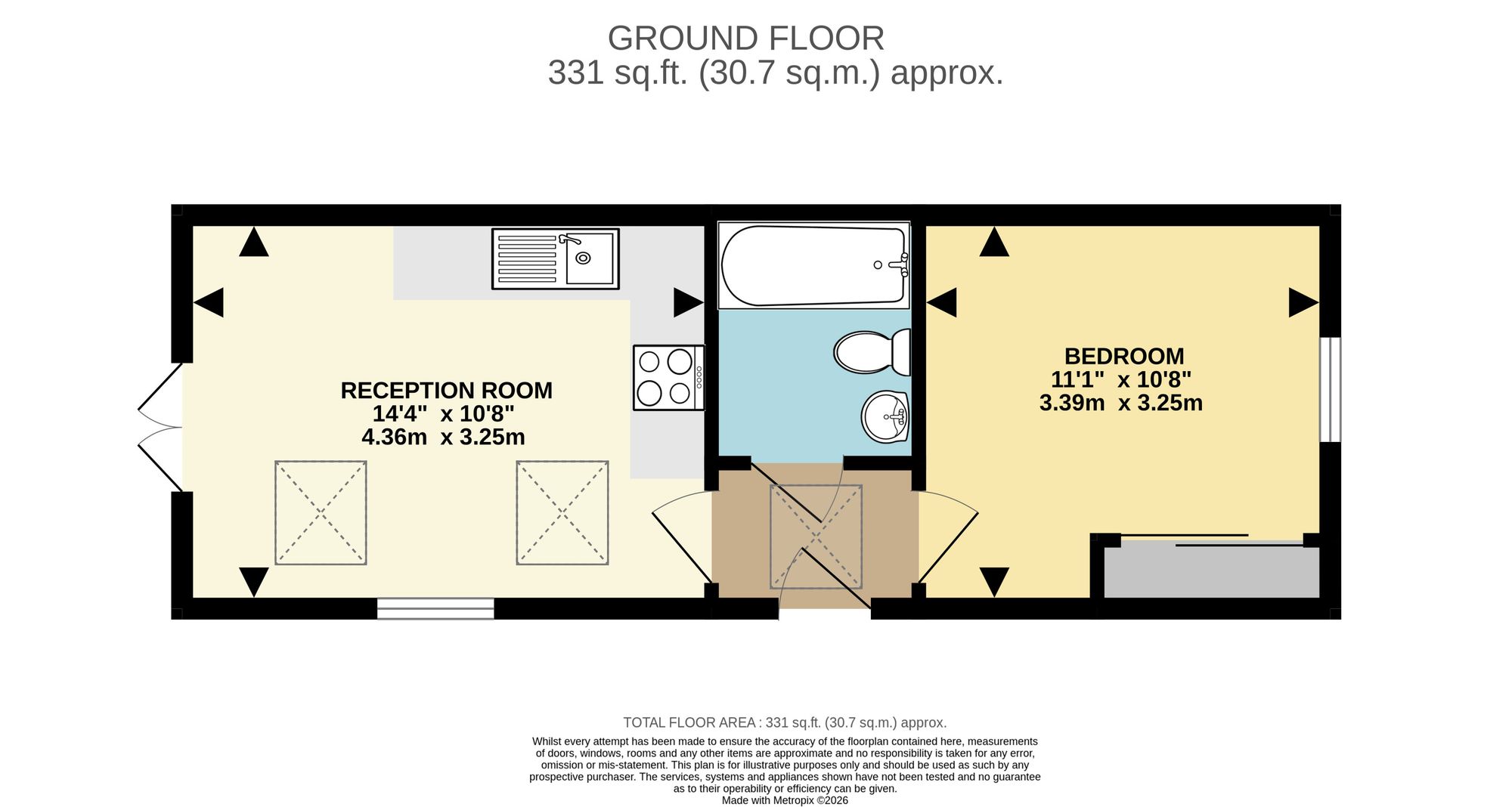 7 The Nightingales, Torquay floorplan