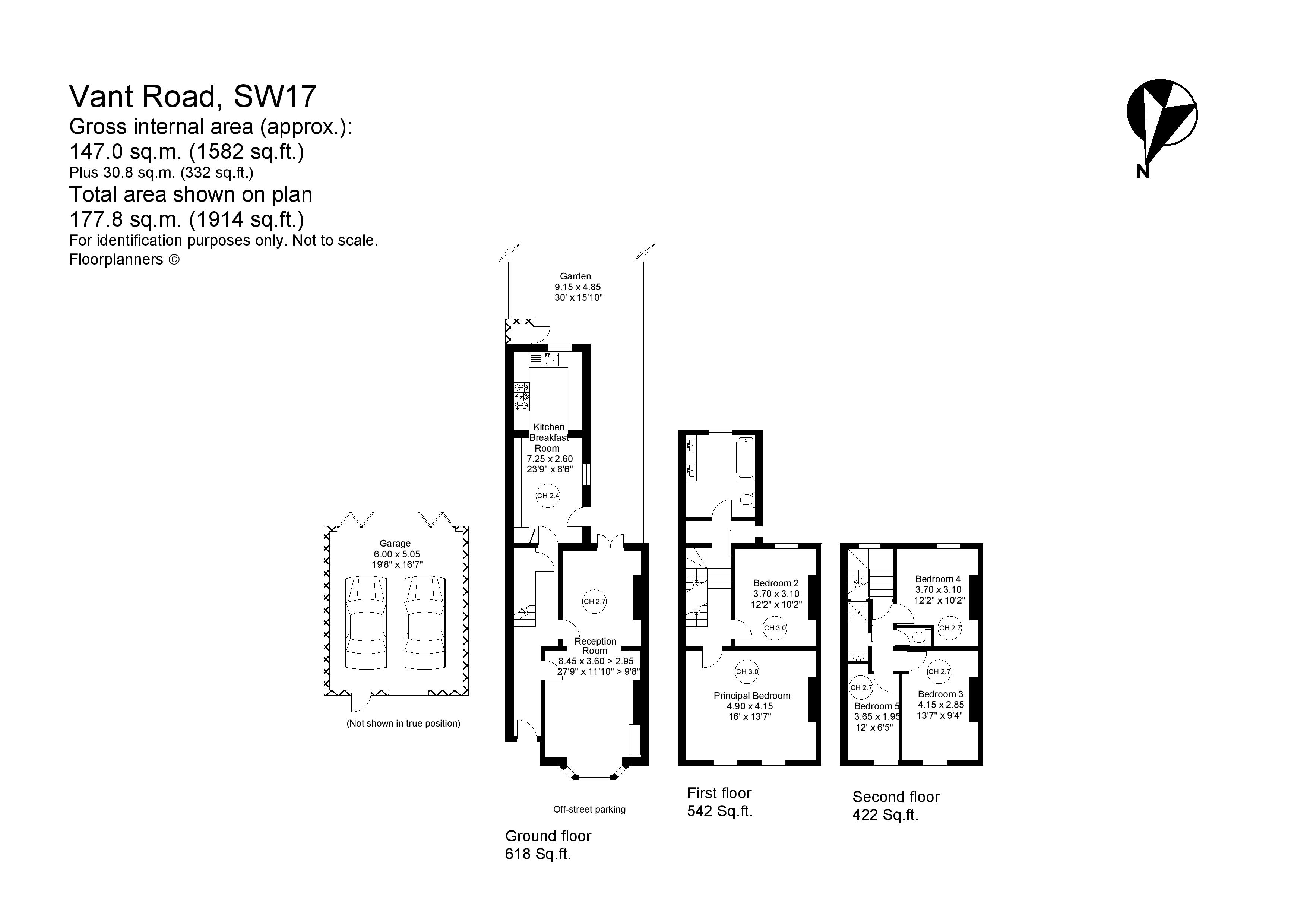 18, Vant Road, London floorplan