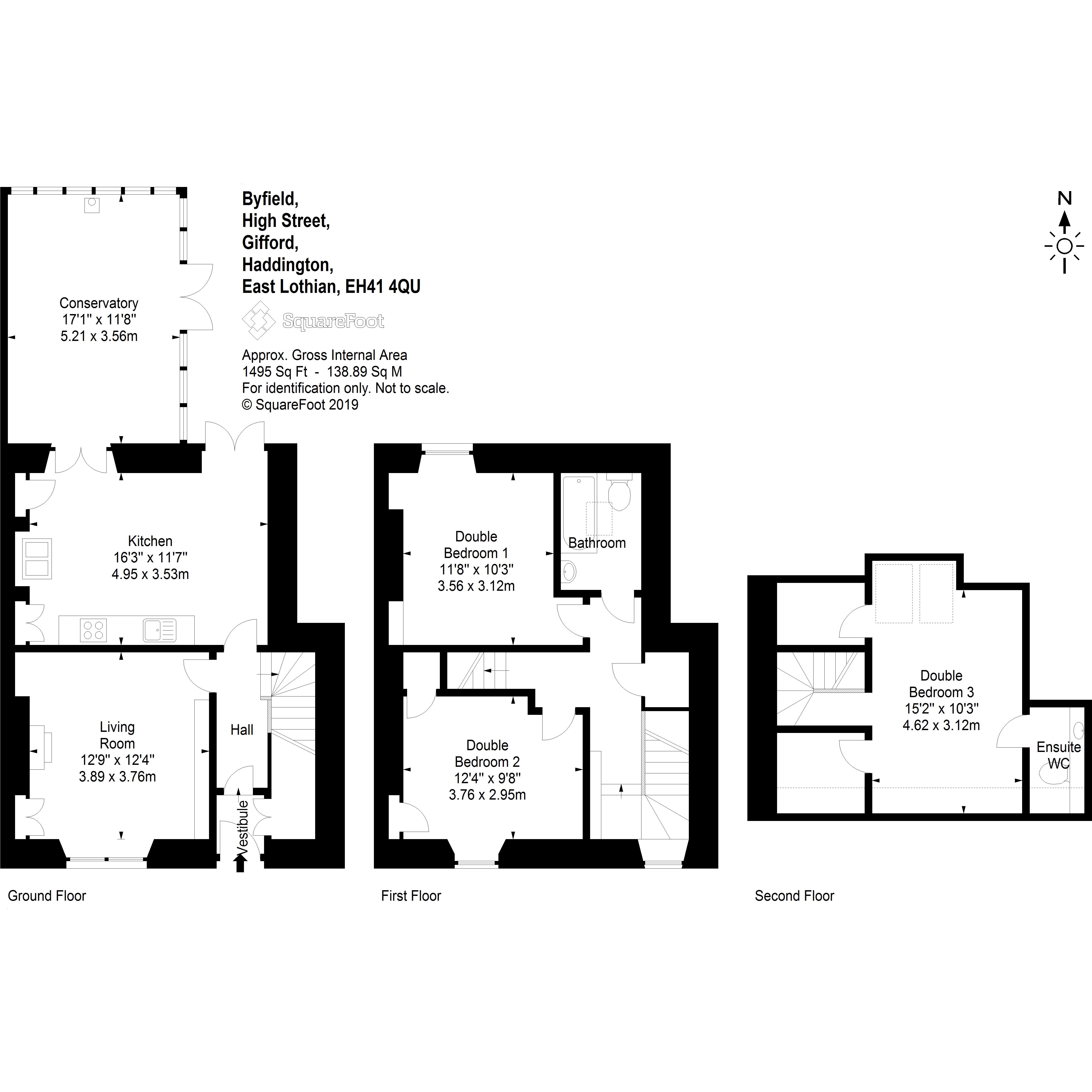 3 Bedrooms Terraced house for sale in Byfield, High Street, Gifford, Haddington EH41