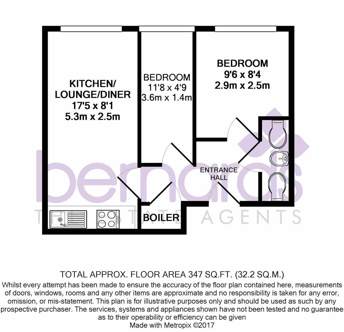 33, Enterprise House, Portsmouth floorplan