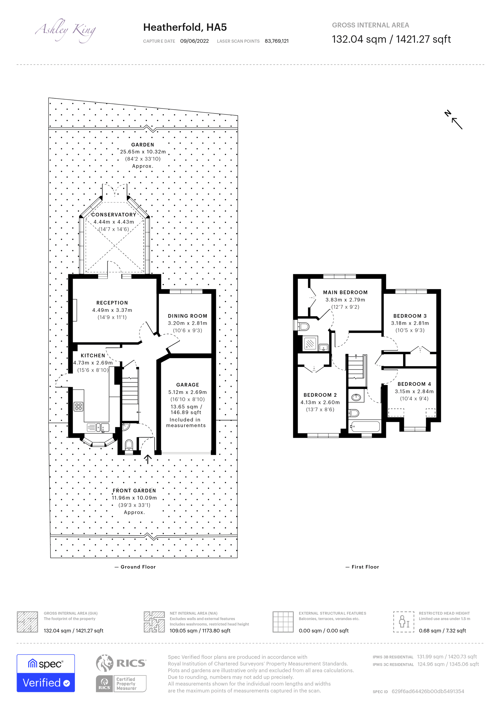 29a, Heatherfold Way, Pinner floorplan