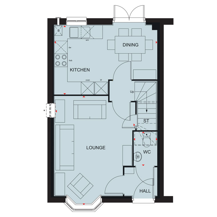 Main Street, Wheldrake, York floorplan