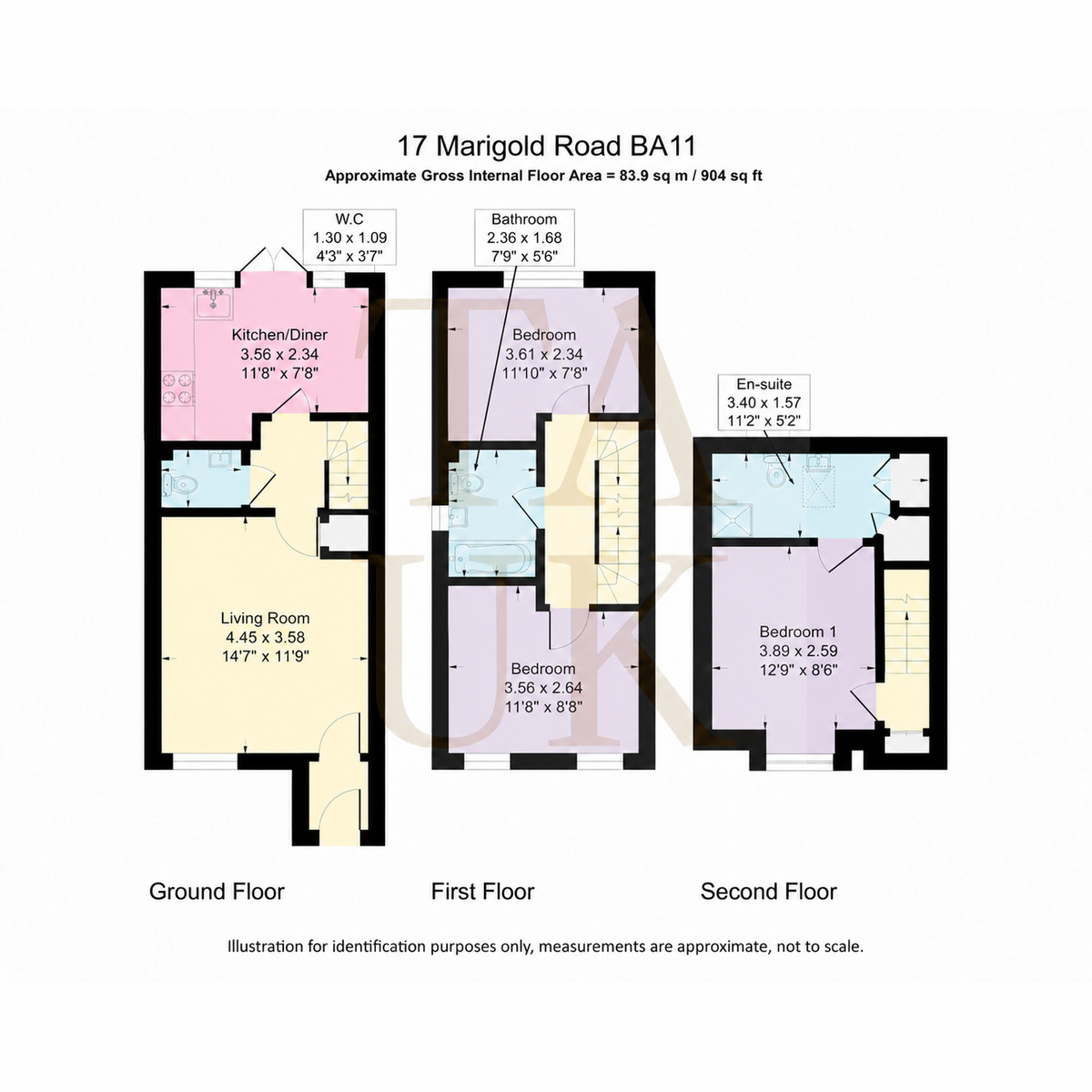Marigold Road, Frome floorplan