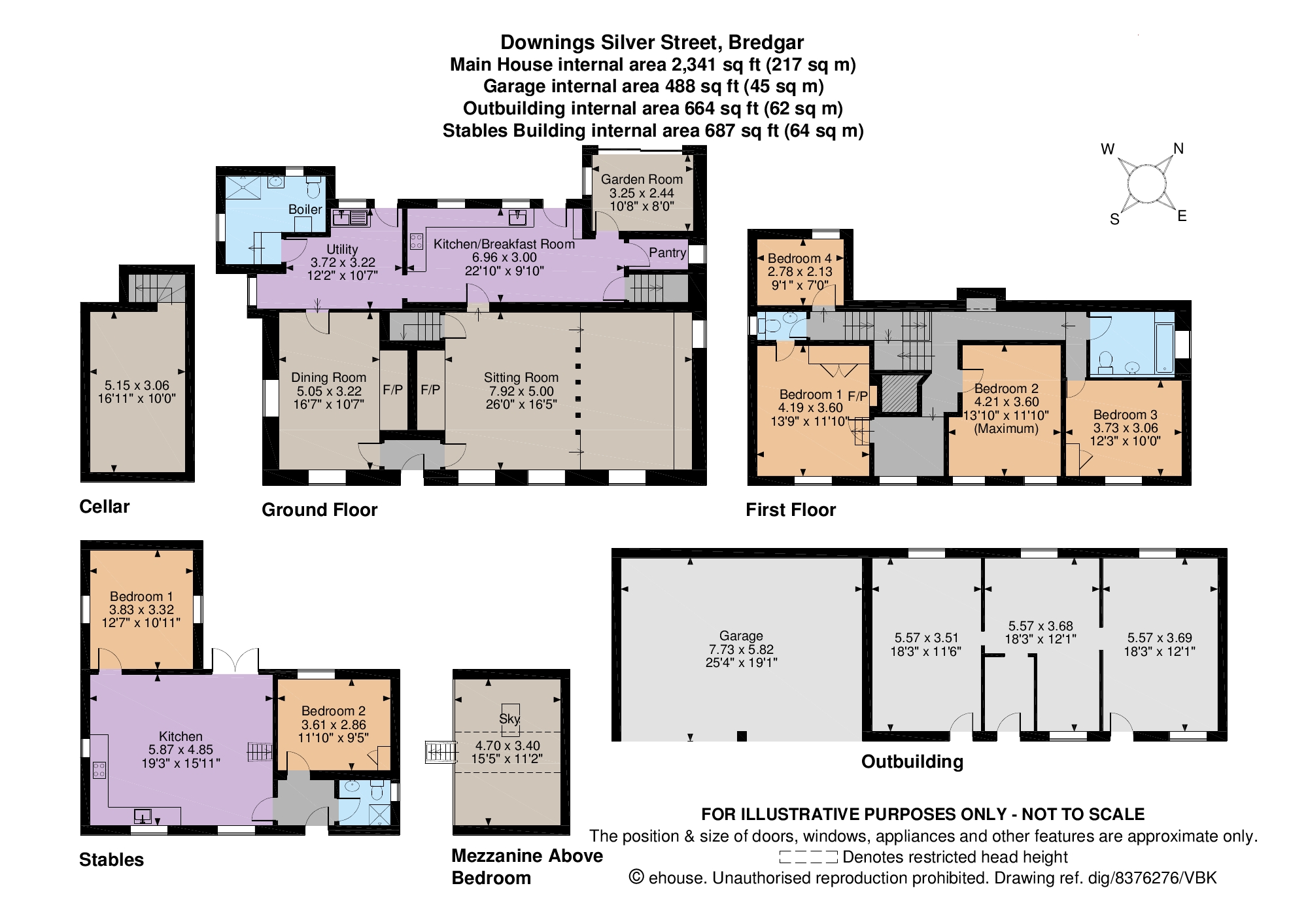 4 Bedrooms Detached house for sale in Silver Street, Bredgar, Sittingbourne, Kent ME9