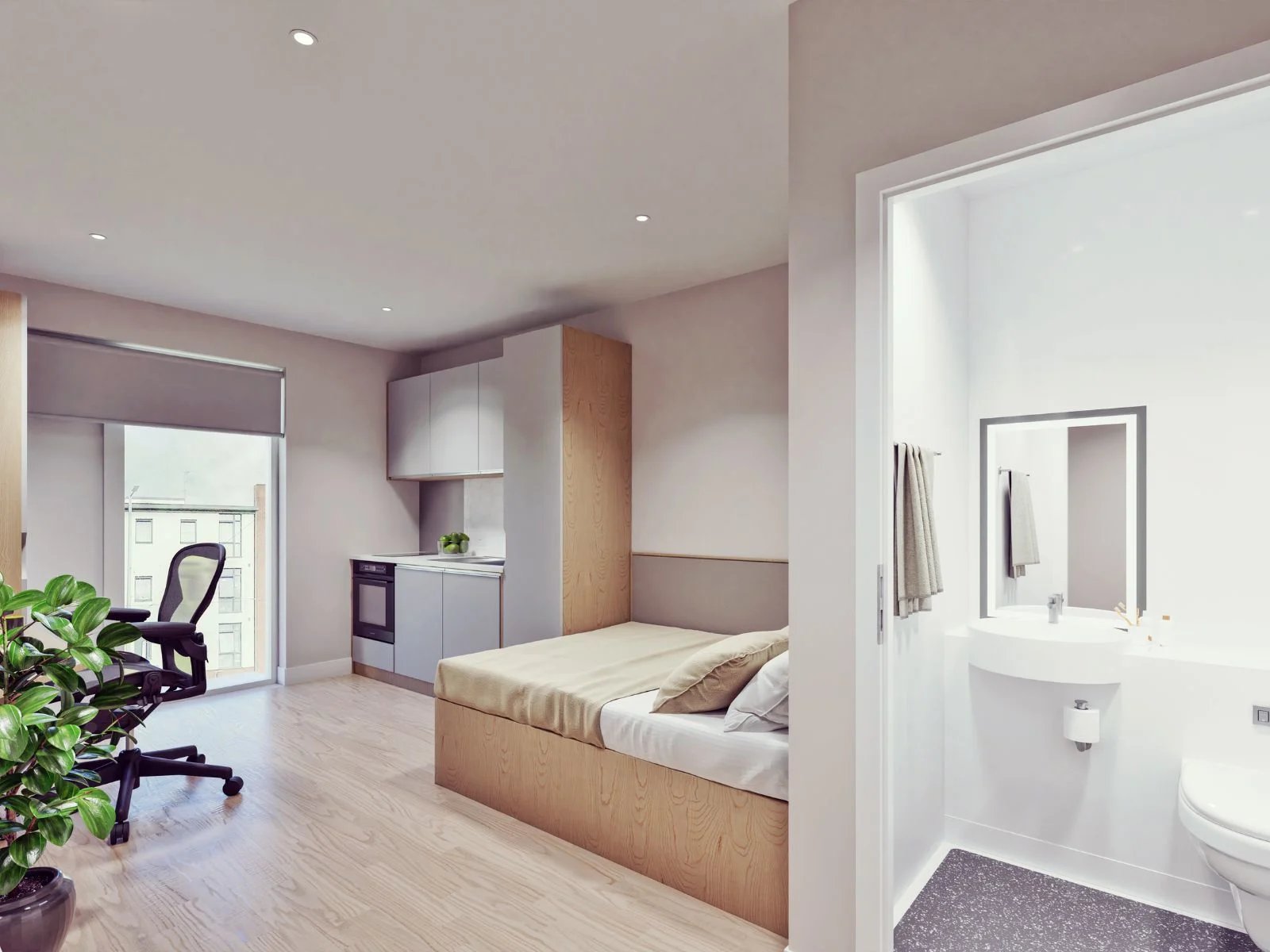 Deluxe Studio,, Beckton House,, Beeston photo 5