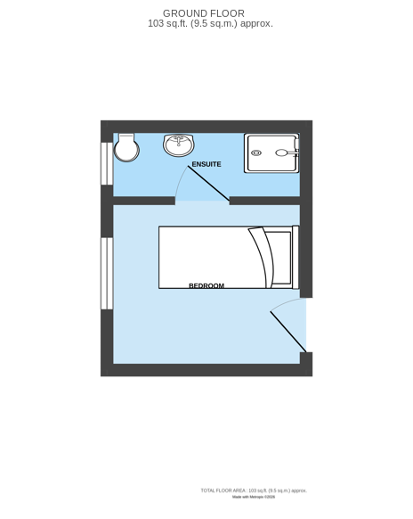 Room 9, 64, Furnace Lane, Telford floorplan