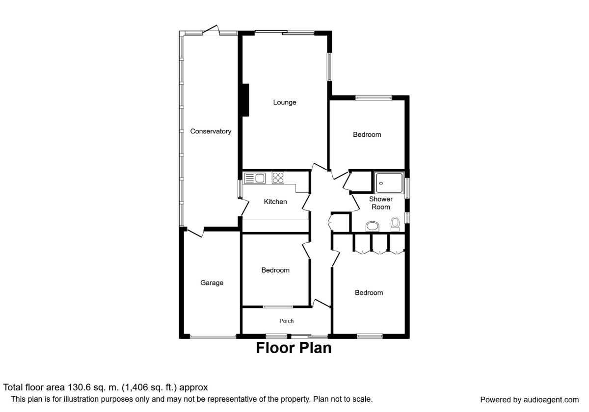 3 Bedrooms Bungalow for sale in The Gables, New Barn DA3