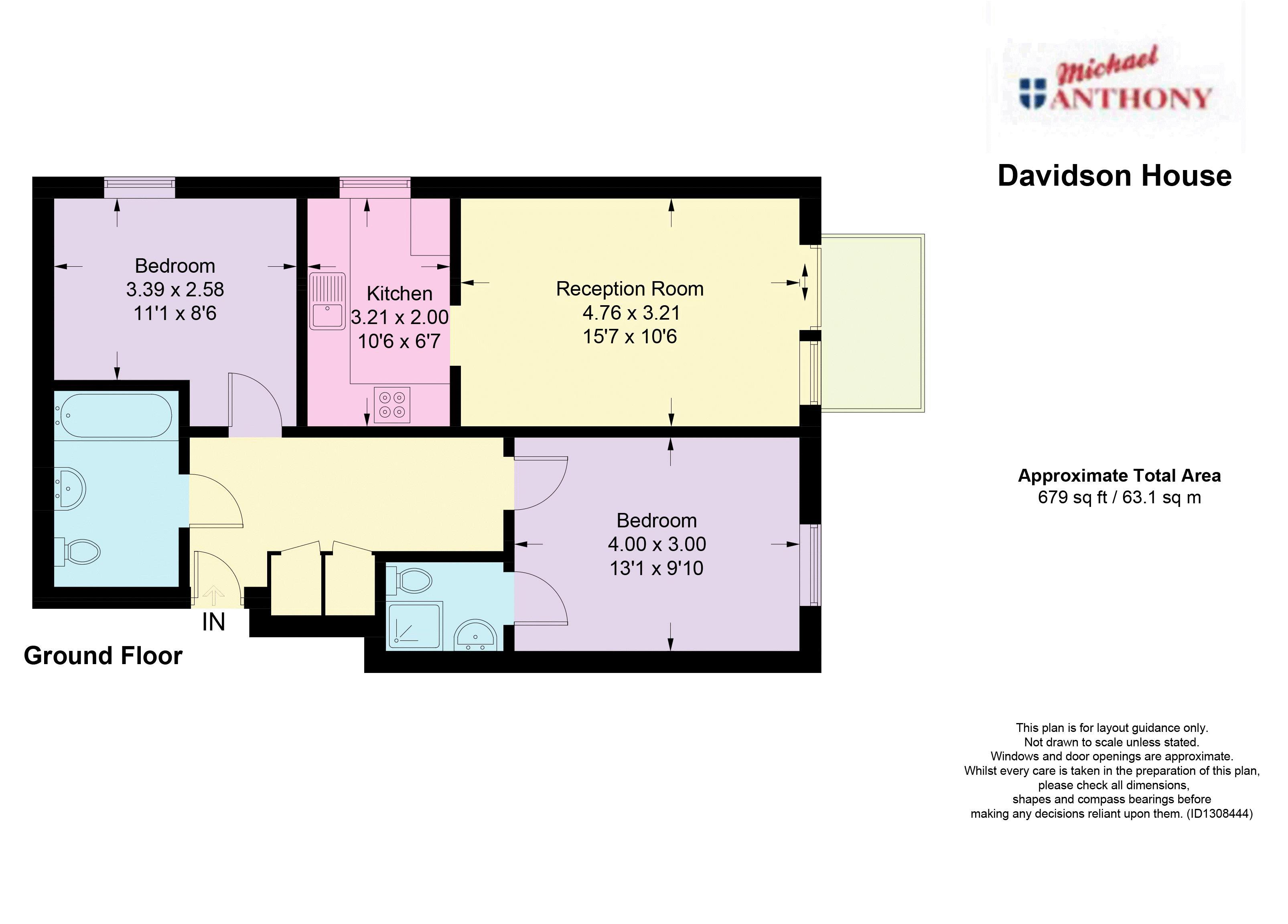 4 Davidson House, Queensway, Hemel Hempstead floorplan