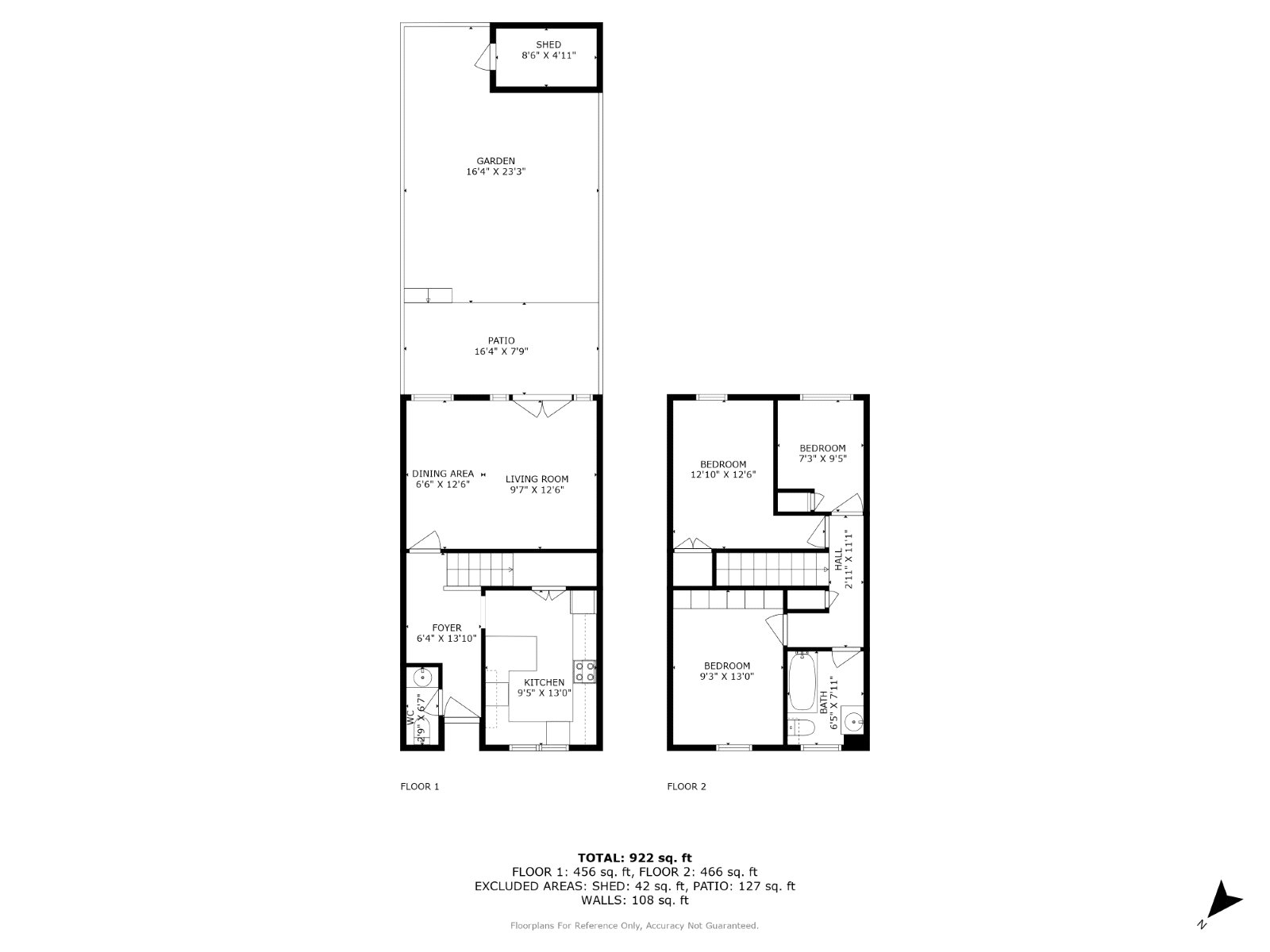 14, Peterstow Close, London floorplan