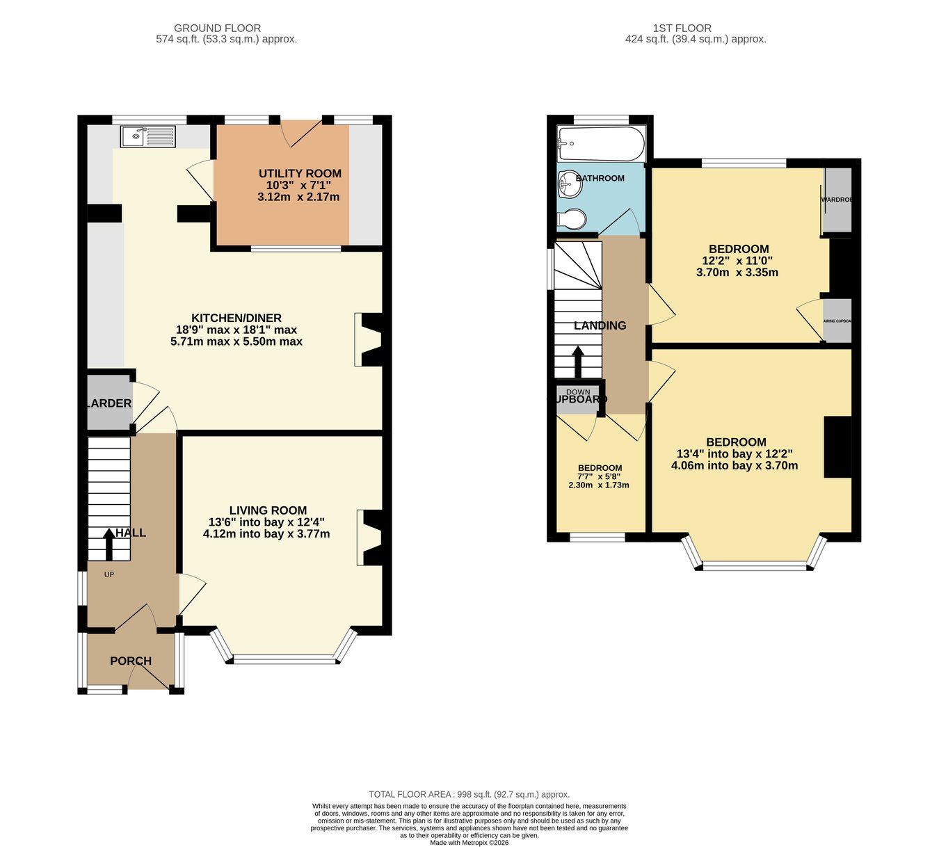 564, Bexhill Road, St Leonards-on-Sea floorplan
