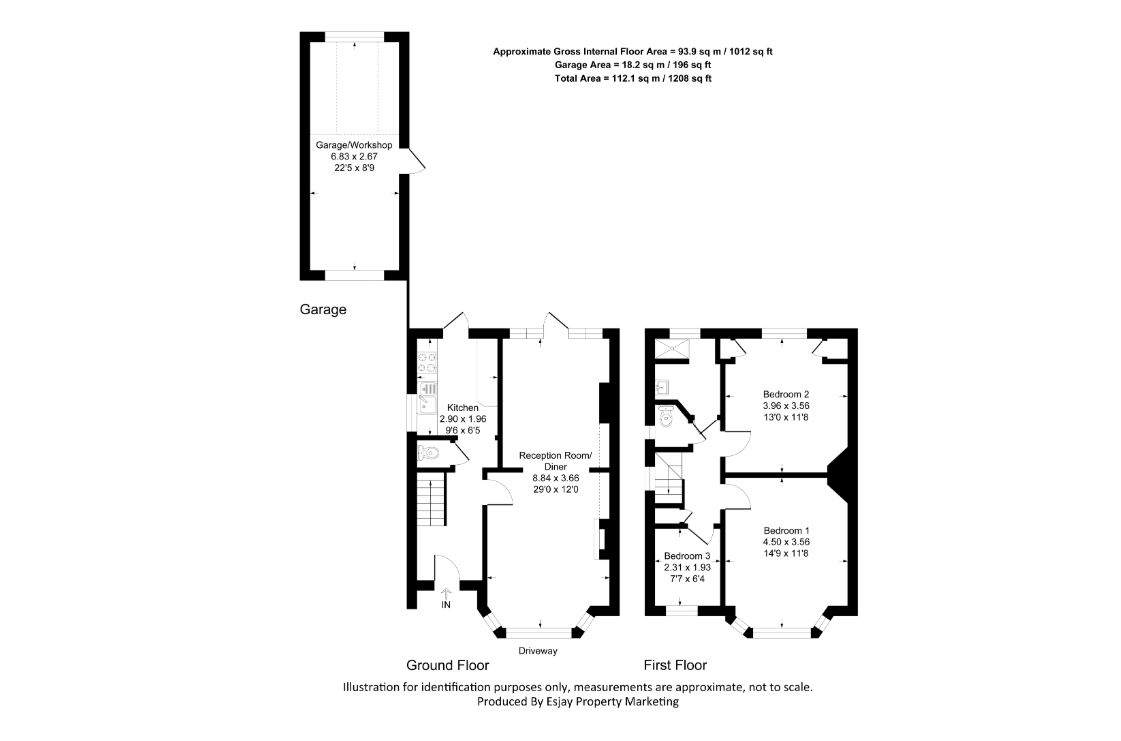 Motspur Park, New Malden floorplan