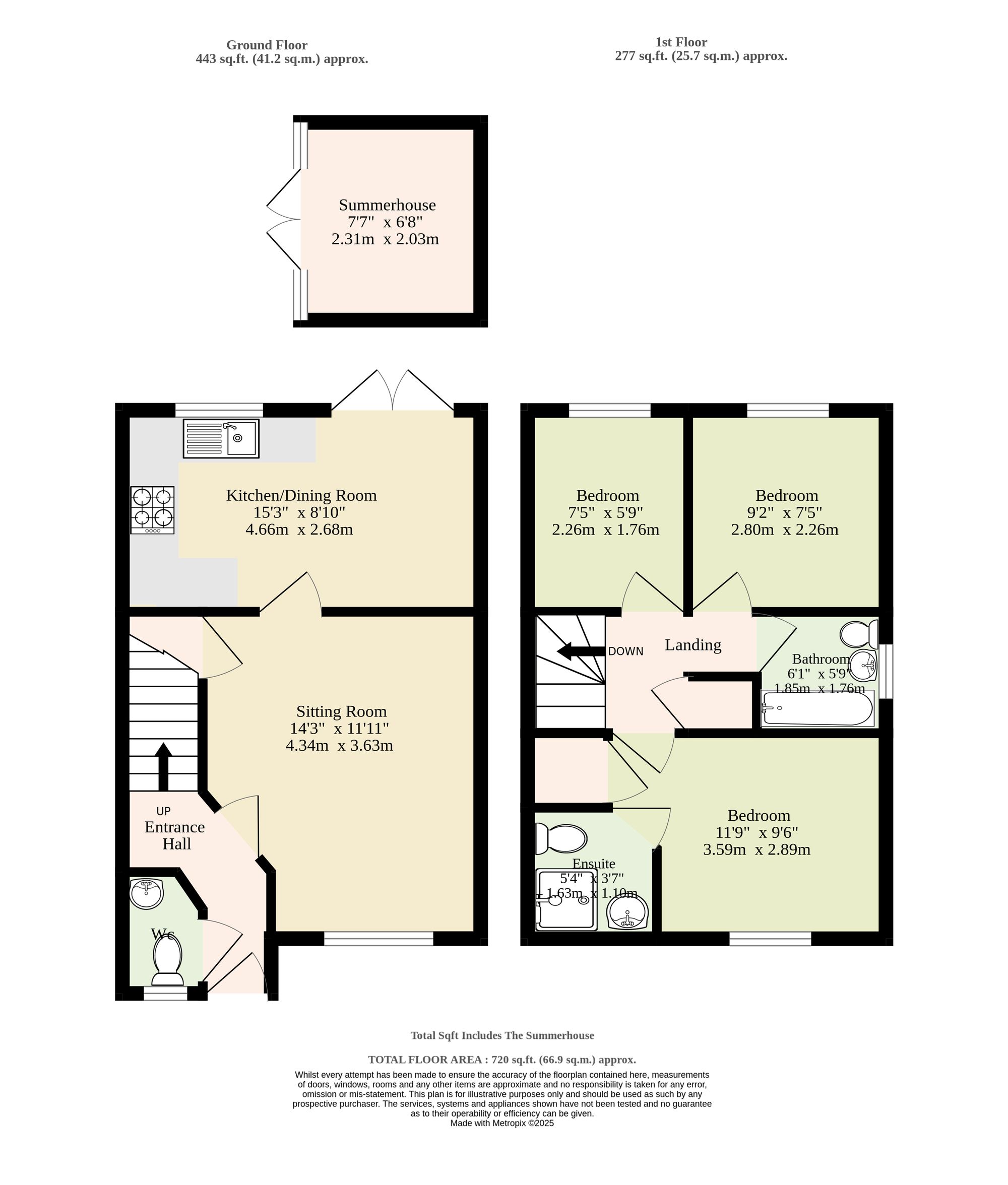 39 Pritchard Close, Lowestoft floorplan