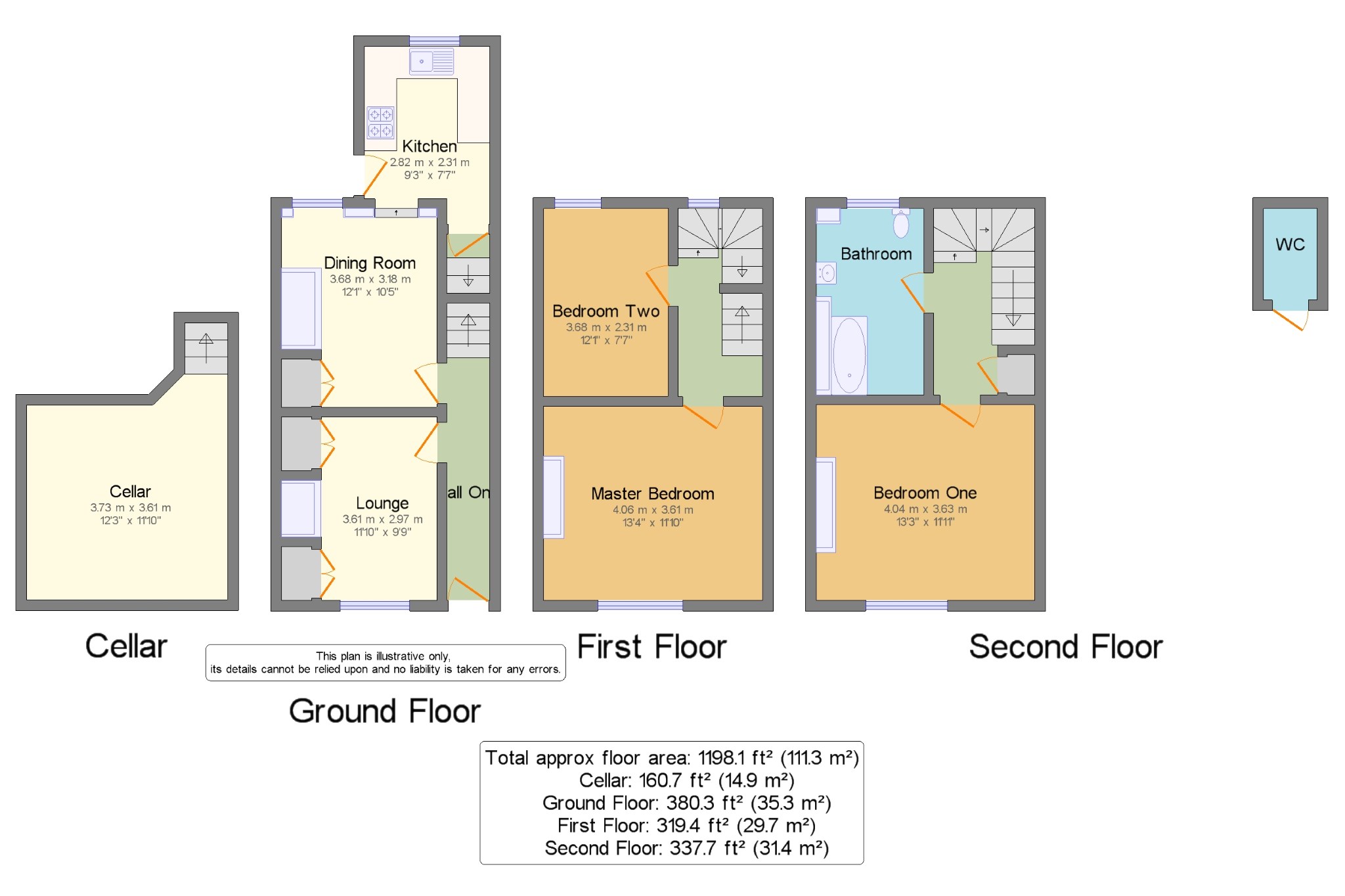 3 Bedrooms Terraced house for sale in Main Road, Galgate, Lancaster LA2