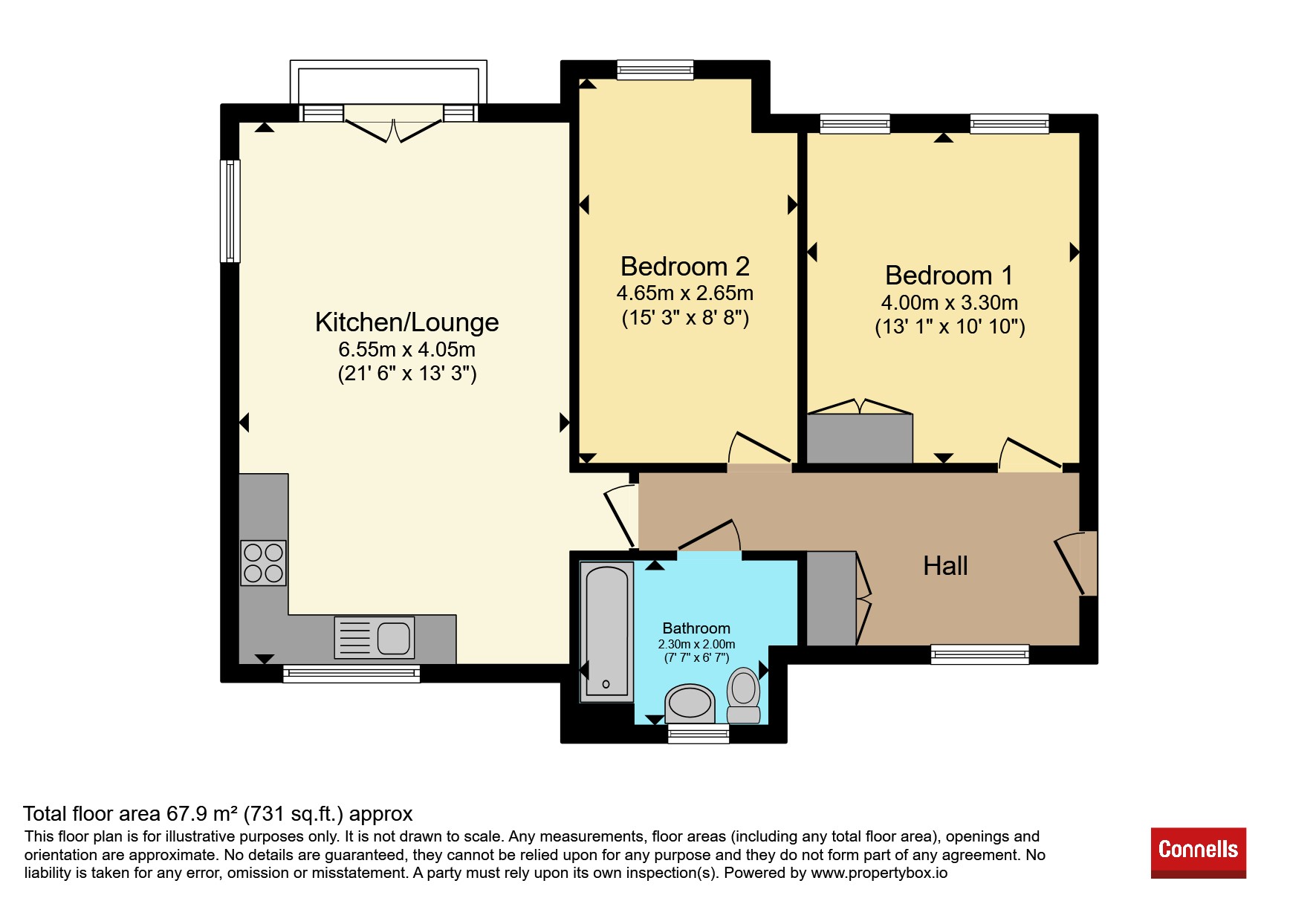 28, Wantage Place, Basingstoke floorplan