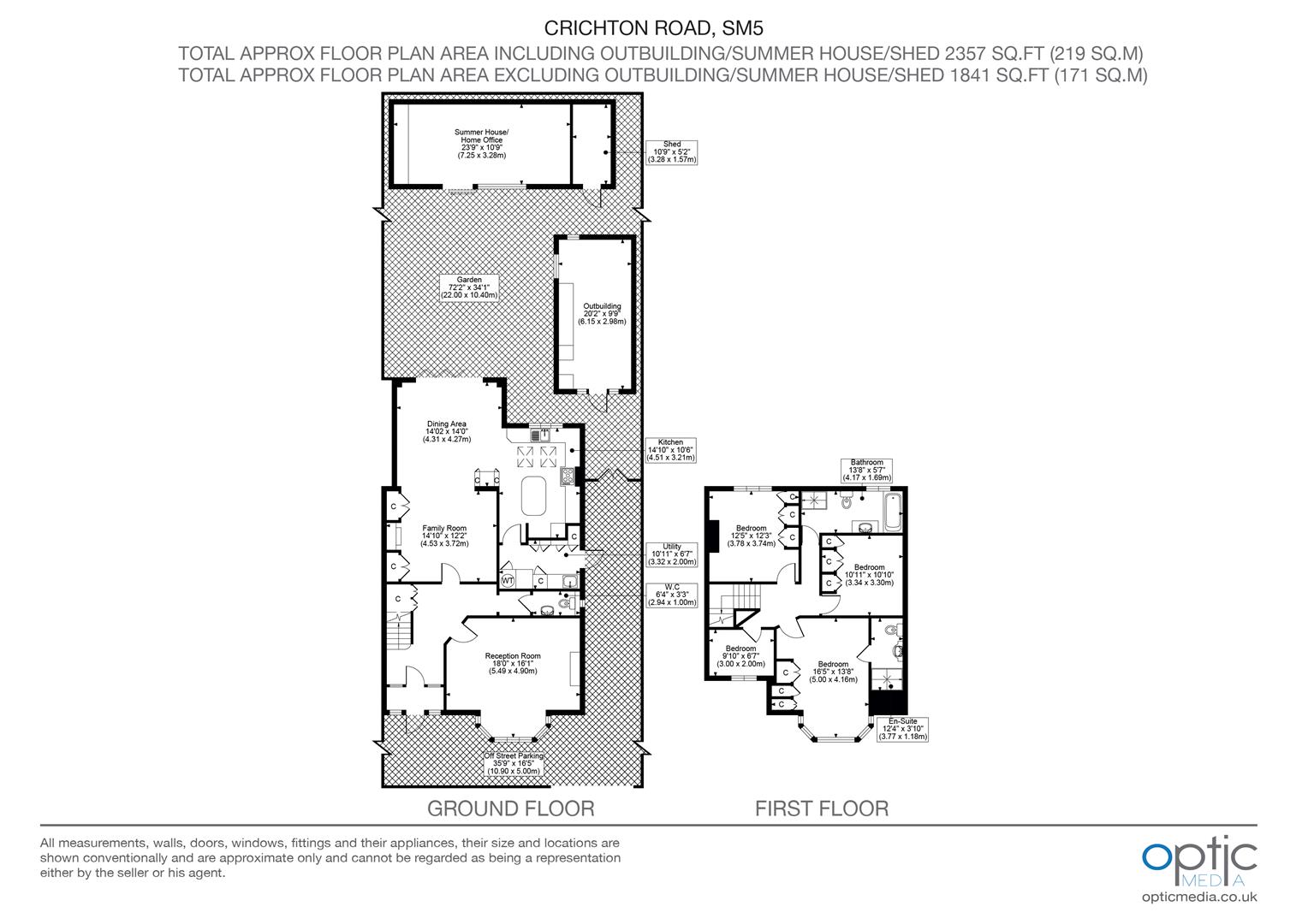 20, Crichton Road, Carshalton floorplan