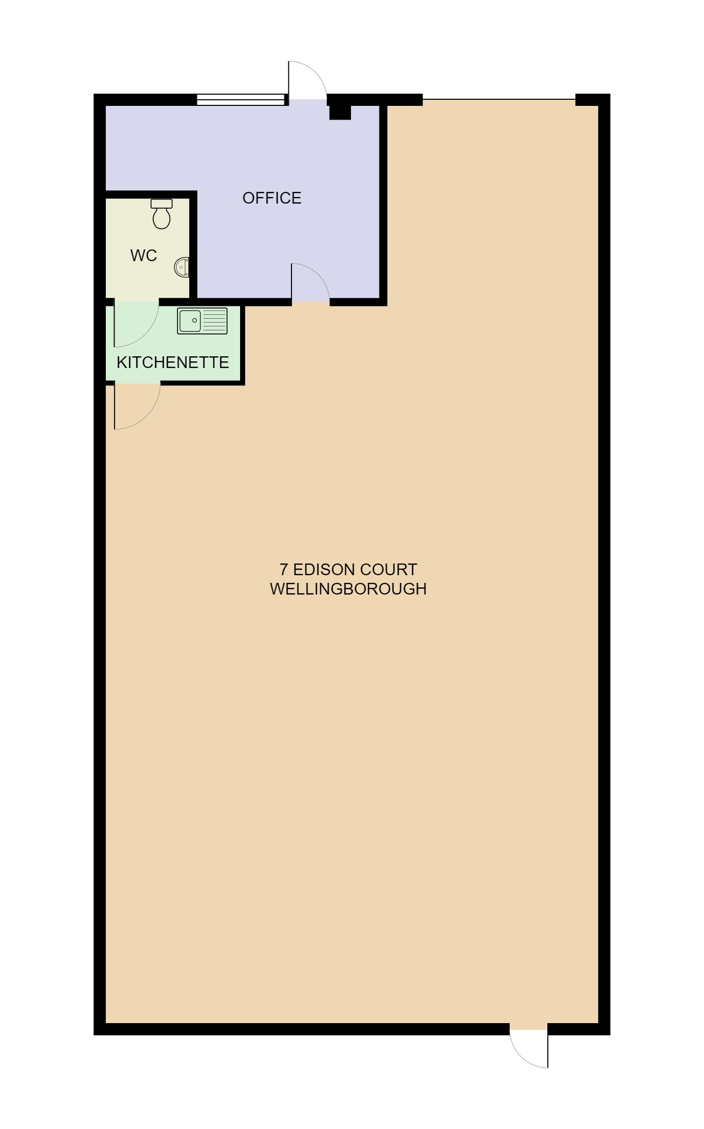 Edison Close, Wellingborough NN8, industrial to let 61917484
