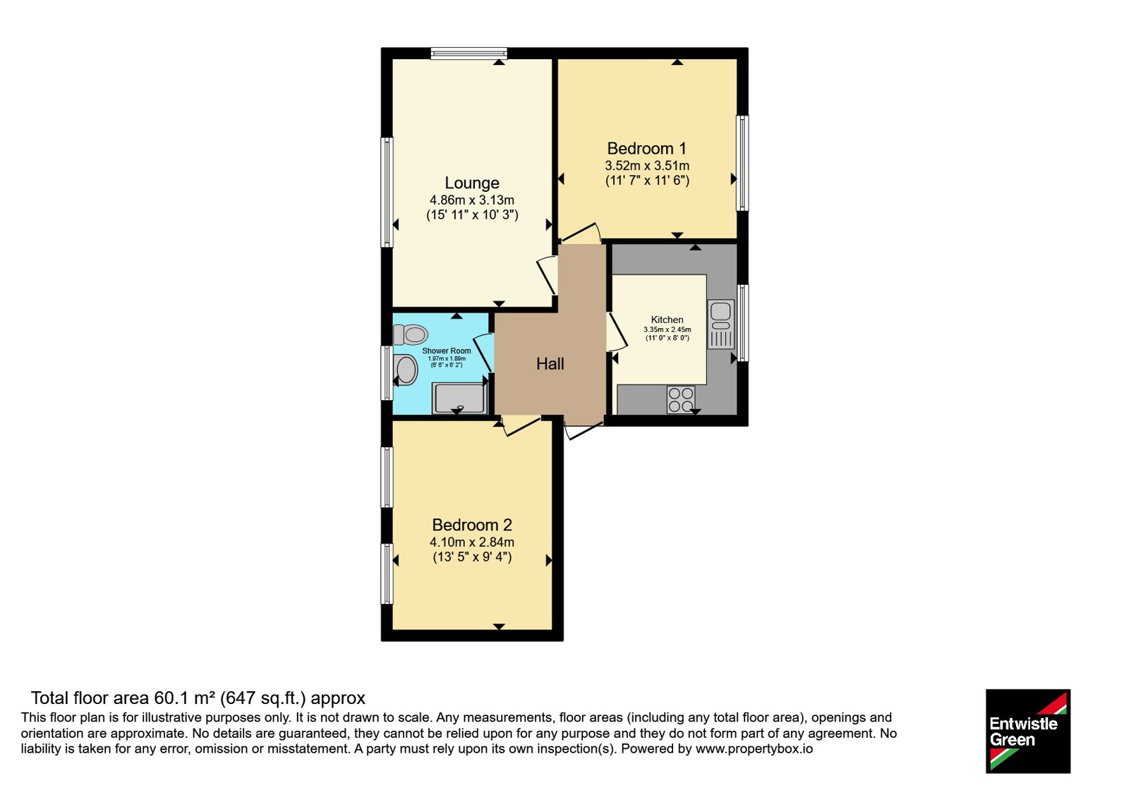 6, Masefield Drive, Lancashire floorplan