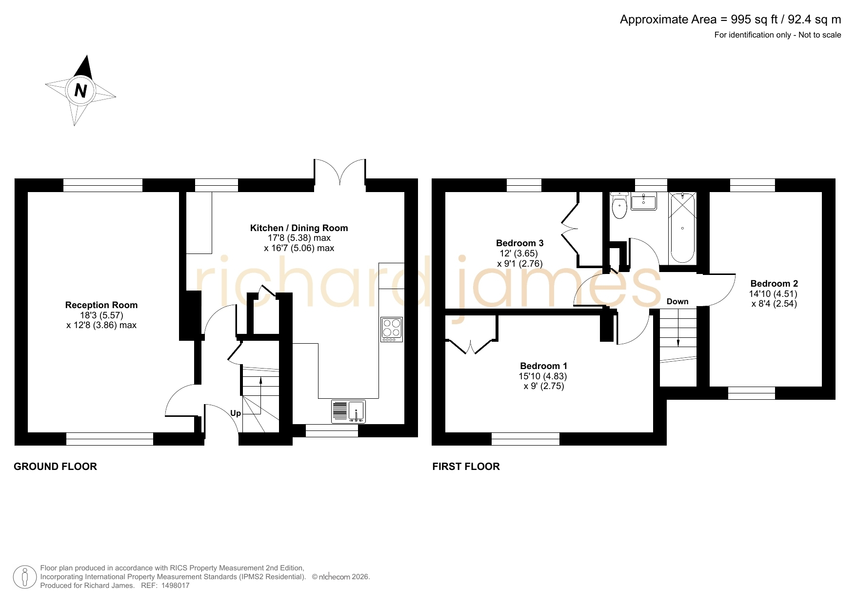 19, Allington Road, Swindon floorplan