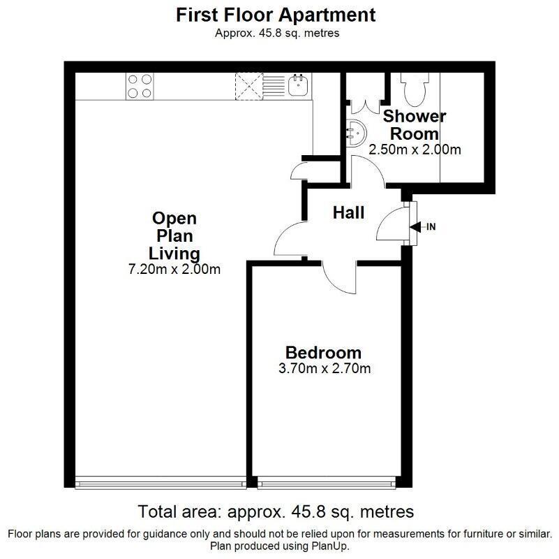 Flat 3, Eastwood Farm Barns, Penryn floorplan
